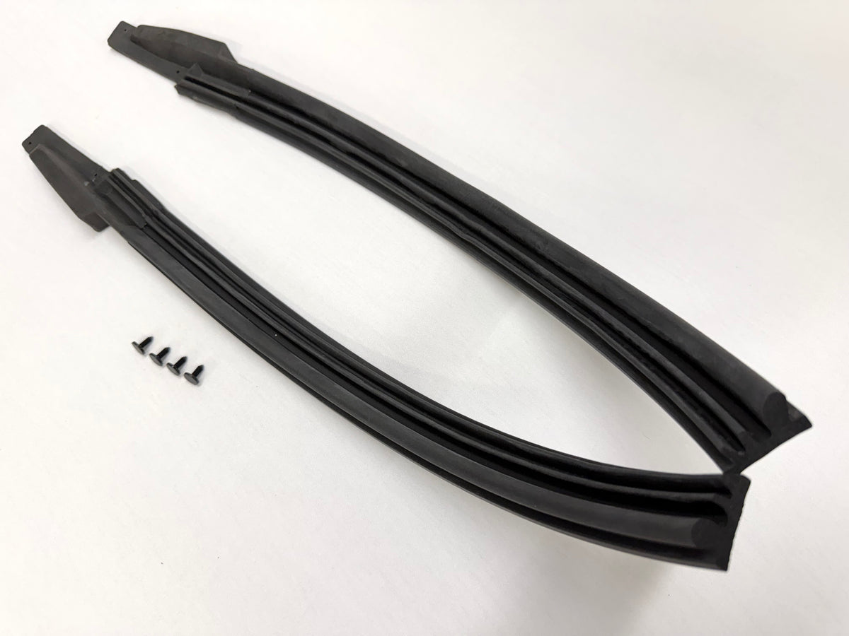 1963-1964 CHEVROLET CHEVY IMPALA 2 DOOR CONVERTIBLE PILLAR POST WEATHERSTRIPS RUBBERS SEALS 1PAIR / OLDSMOBILE 88 98