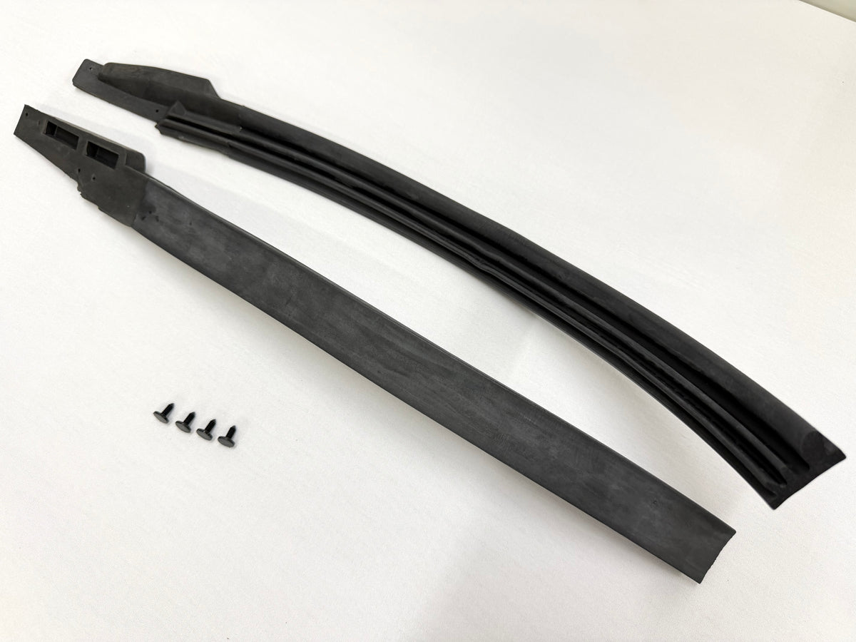 1963-1964 CHEVROLET CHEVY IMPALA 2 DOOR CONVERTIBLE PILLAR POST WEATHERSTRIPS RUBBERS SEALS 1PAIR / OLDSMOBILE 88 98