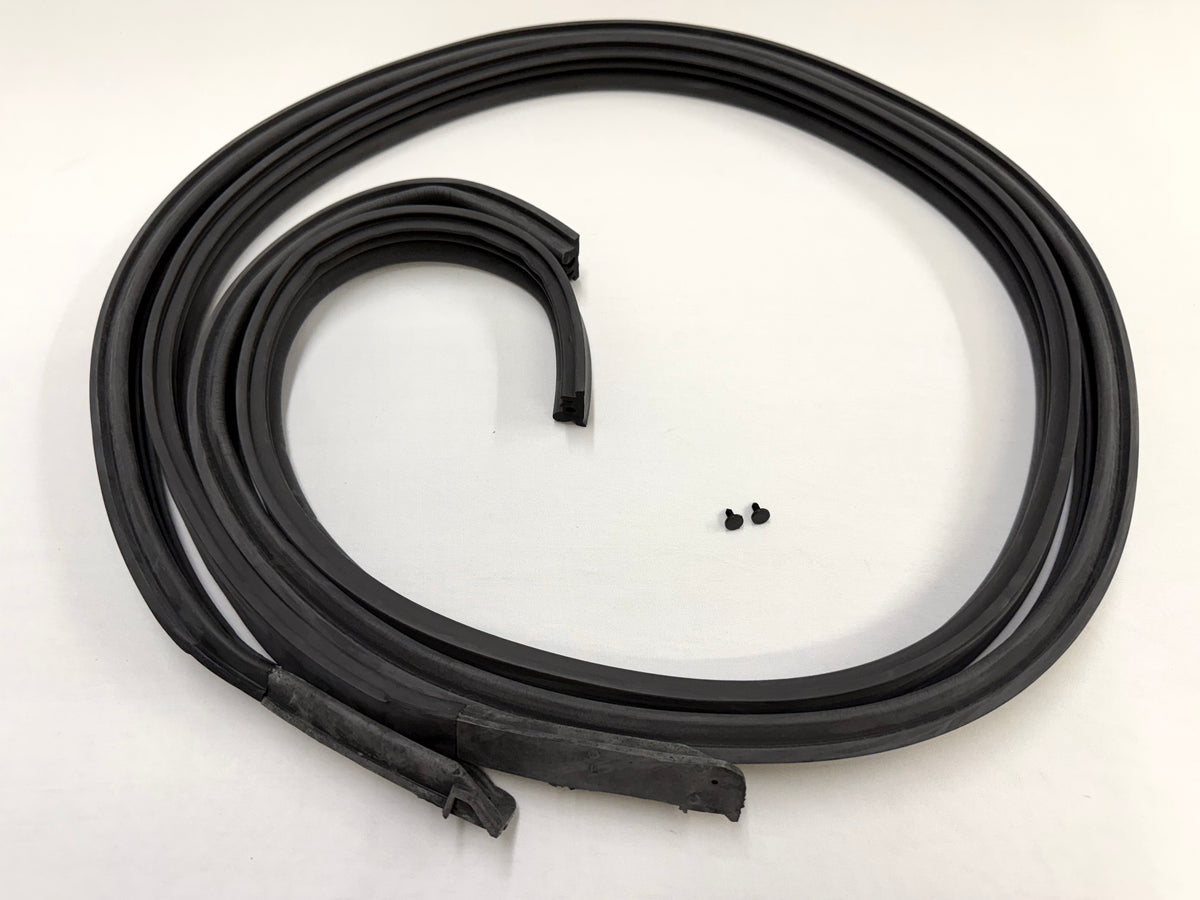 1962 CHEVROLET CHEVY IMPALA / BUICK PONTIAC OLDSMOBILE 2 DOOR HARDTOP ROOF RAIL WEATHERSTRIPS RUBBERS SEALS 1PAIR [NEW]