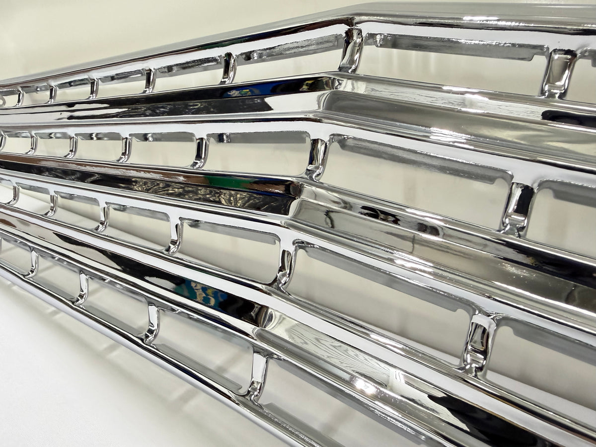1962 CHEVY IMPALA BEL AIR BISCAYNE / FULL SIZE FRONT GRILL (GRILLE) 1PC / TRIPLE CHROME FINISH [NEW]