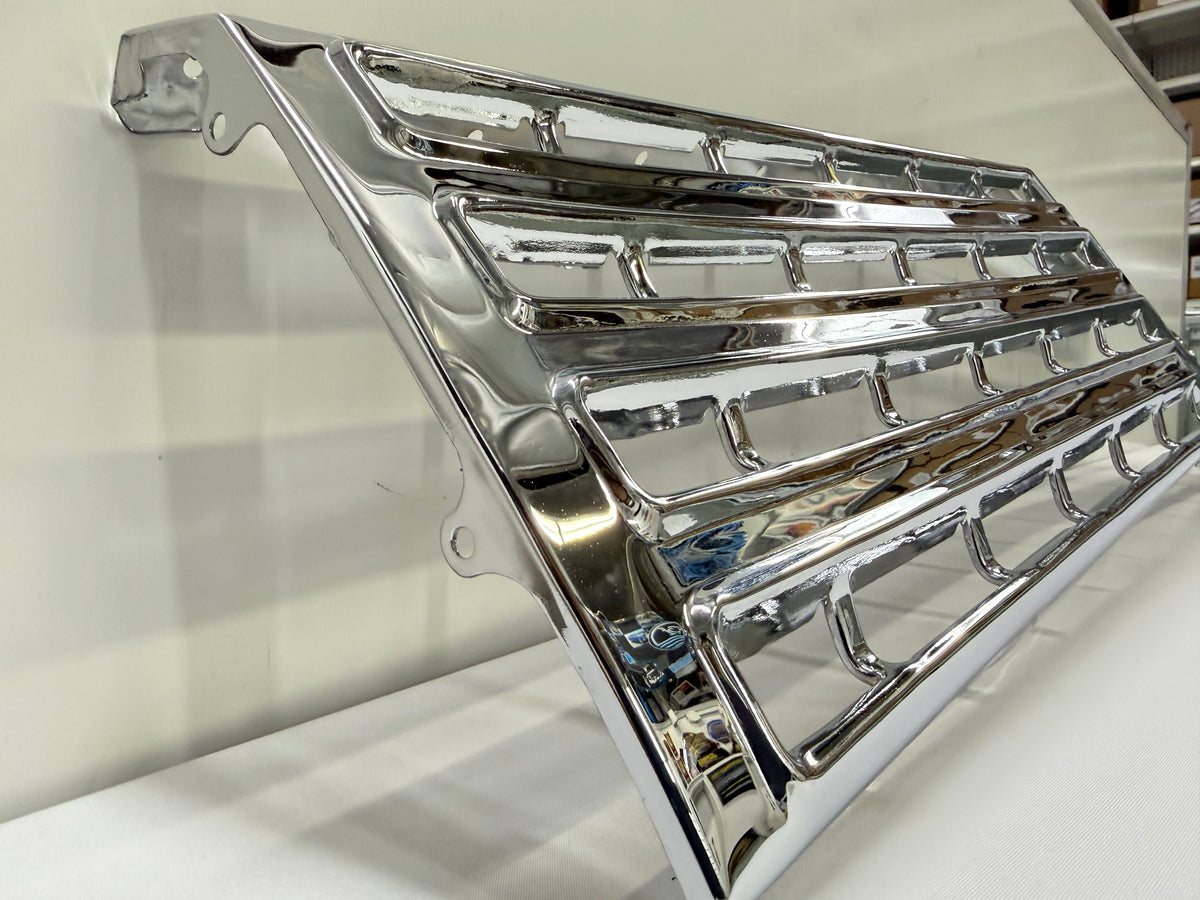 1962 CHEVY IMPALA BEL AIR BISCAYNE / FULL SIZE FRONT GRILL (GRILLE) 1PC / TRIPLE CHROME FINISH [NEW]