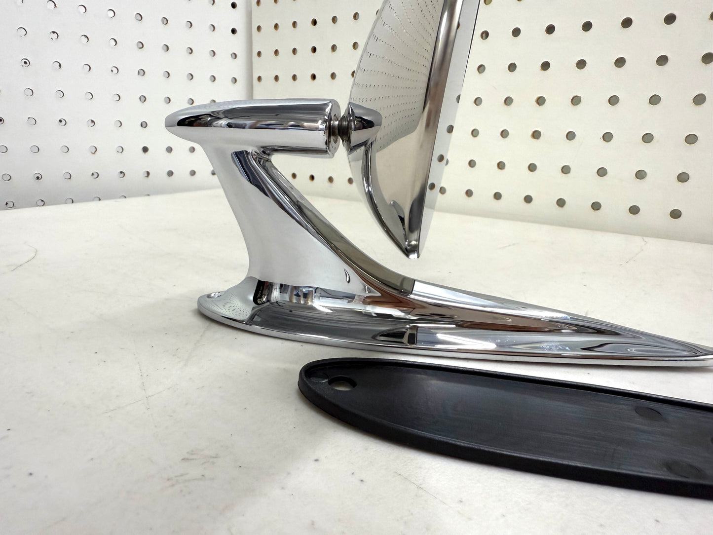 1958 CHEVY IMPALA BEL AIR BISCAYNE / FULL SIZE OUTSIDE EXTERIOR CHROME DOOR MIRROR 1PC LH OR RH [NEW]