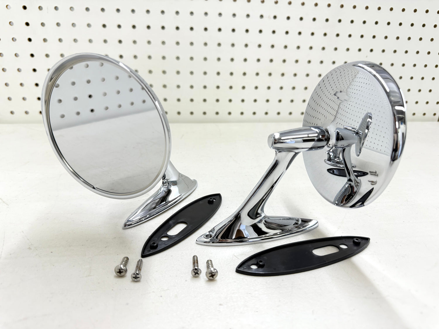 1961-62 CHEVY IMPALA BEL AIR BISCAYNE / FULL SIZE OUTSIDE EXTERIOR CHROME DOOR MIRROR 1SET LH/RH [NEW]