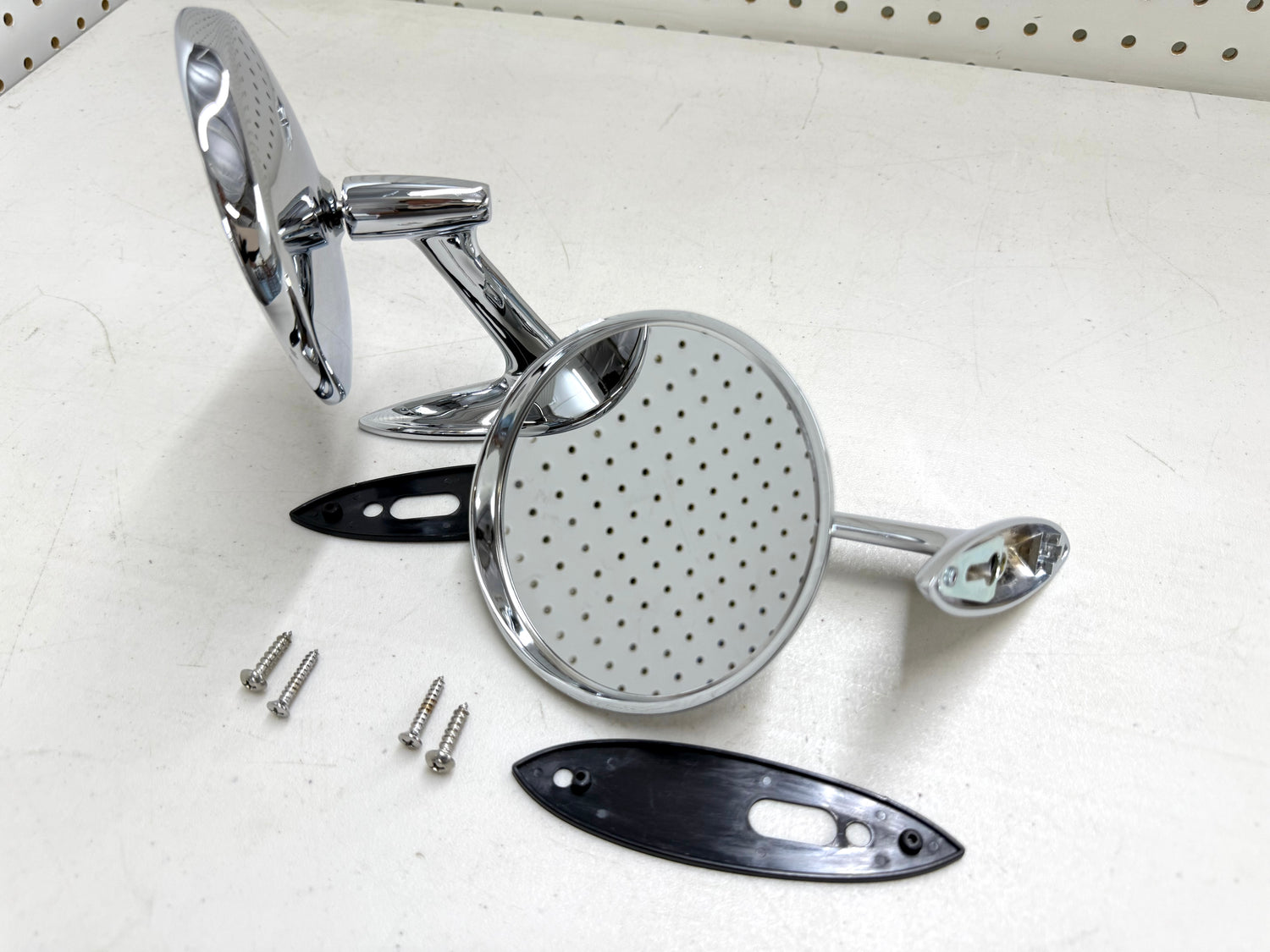 1961-62 CHEVY IMPALA BEL AIR BISCAYNE / FULL SIZE OUTSIDE EXTERIOR CHROME DOOR MIRROR 1SET LH/RH [NEW]