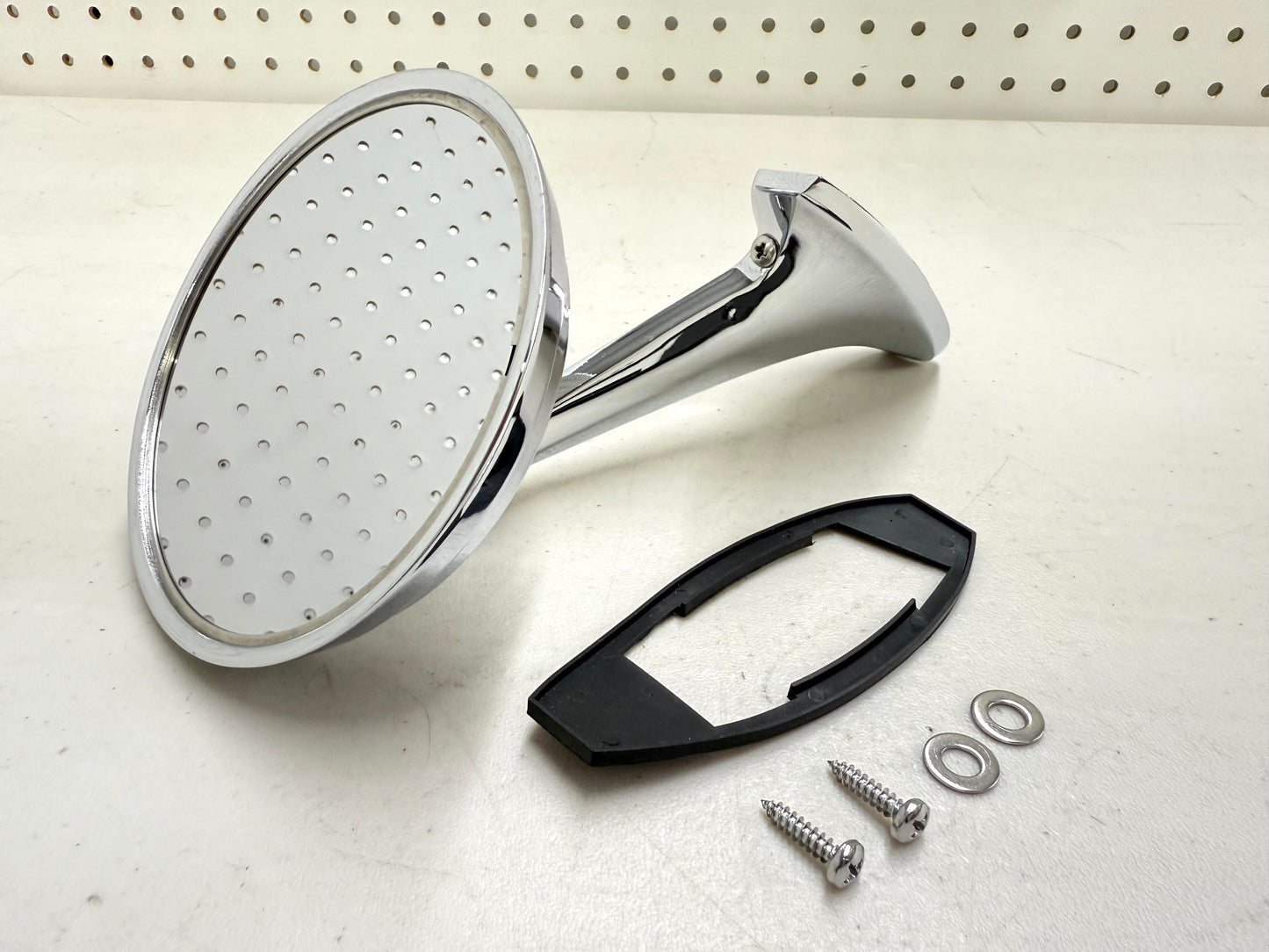 1965-66 CHEVY IMPALA BEL AIR BISCAYNE CAPRICE / FULL SIZE OUTSIDE EXTERIOR CHROME DOOR MIRROR 1PC RH Passenger Side [NEW]