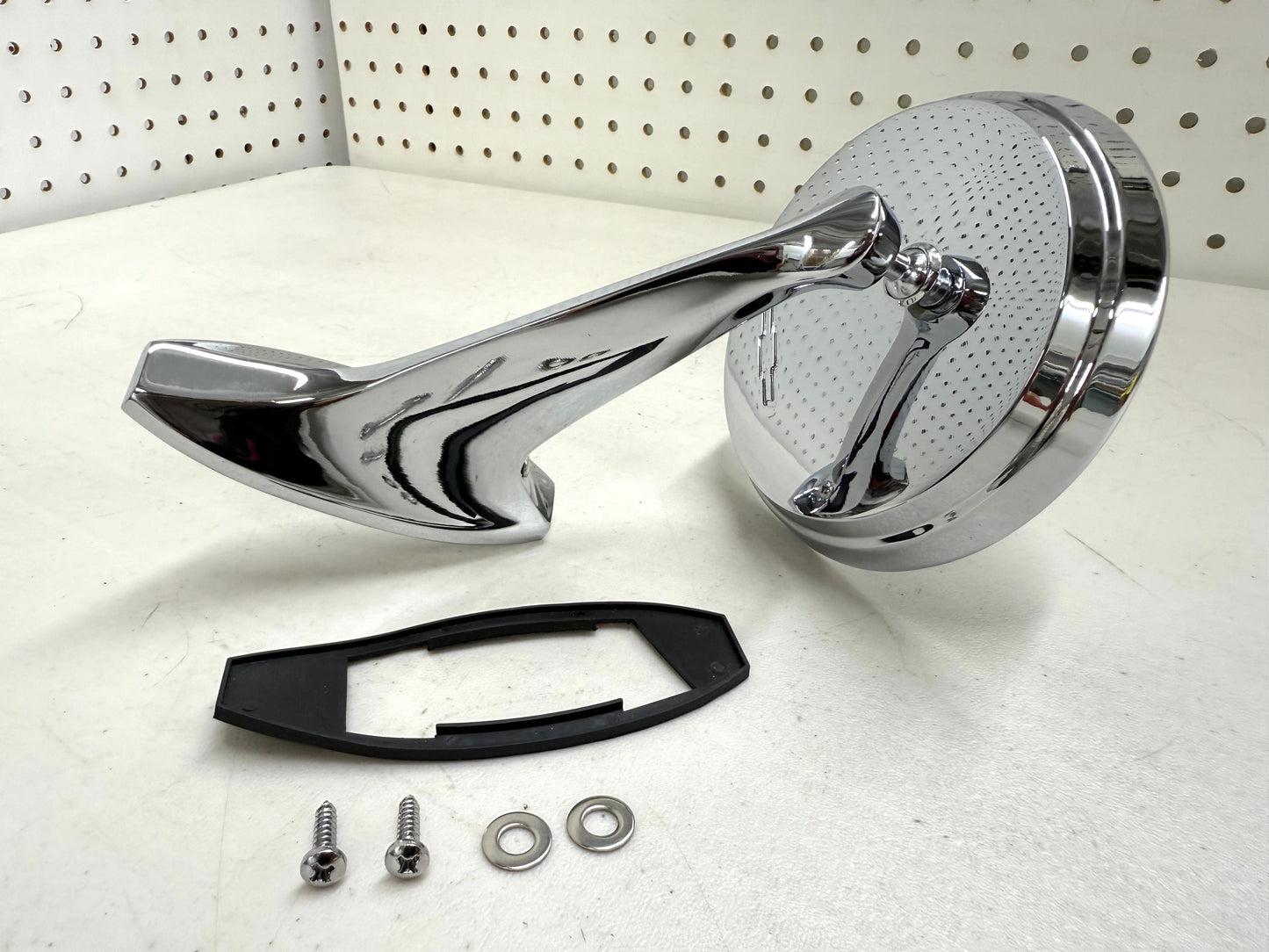 1965-66 CHEVY IMPALA BEL AIR BISCAYNE CAPRICE / FULL SIZE OUTSIDE EXTERIOR CHROME DOOR MIRROR 1PC RH Passenger Side [NEW]