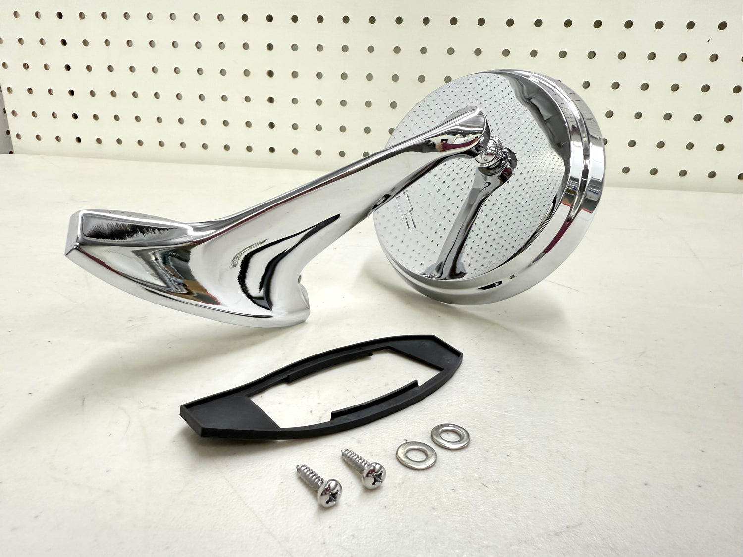 1965-66 CHEVY IMPALA BEL AIR BISCAYNE CAPRICE / FULL SIZE OUTSIDE EXTERIOR CHROME DOOR MIRROR 1PC RH Passenger Side [NEW]