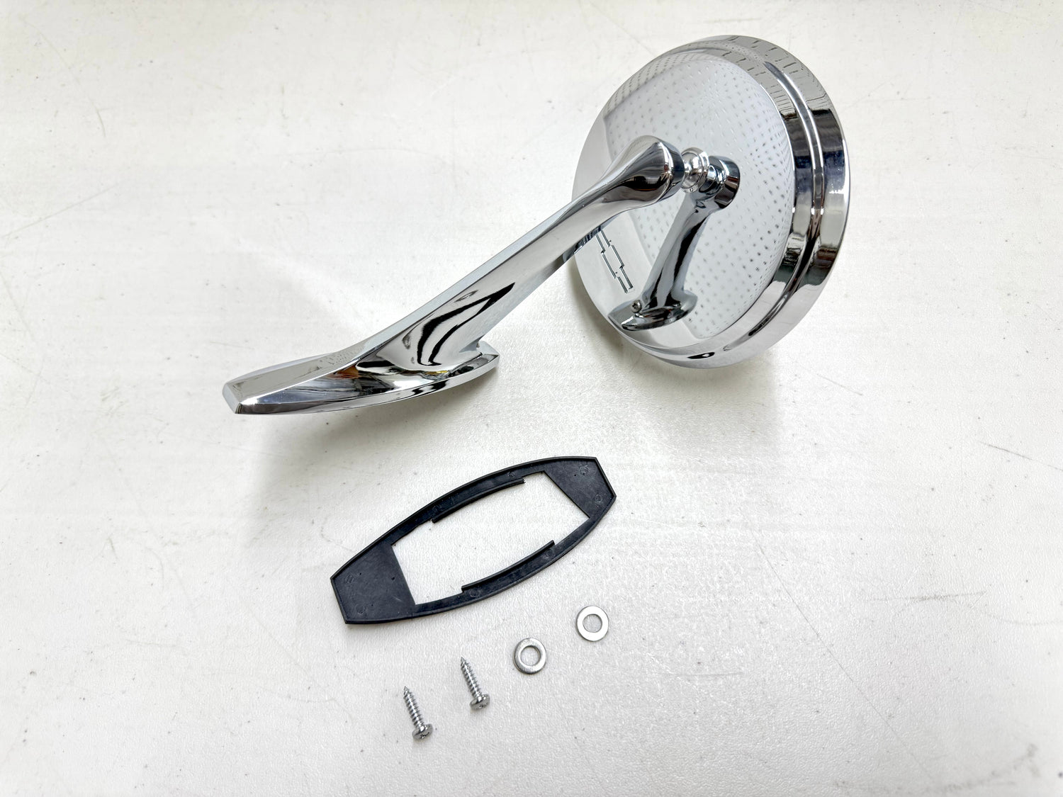 1965-66 CHEVY IMPALA BEL AIR BISCAYNE CAPRICE / FULL SIZE OUTSIDE EXTERIOR CHROME DOOR MIRROR 1PC LH Driver Side [NEW]