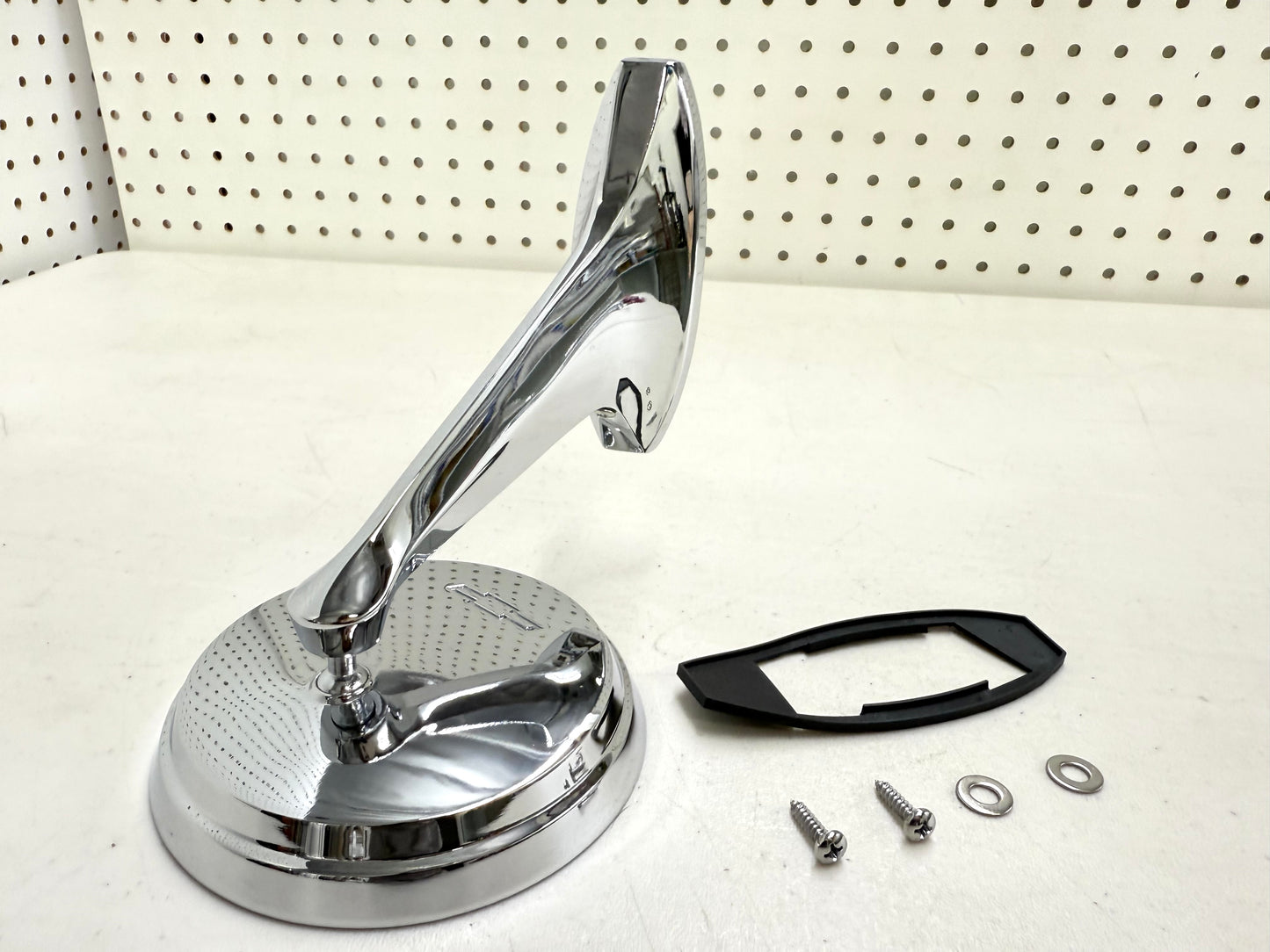 1965-66 CHEVY IMPALA BEL AIR BISCAYNE CAPRICE / FULL SIZE OUTSIDE EXTERIOR CHROME DOOR MIRROR 1PC LH Driver Side [NEW]