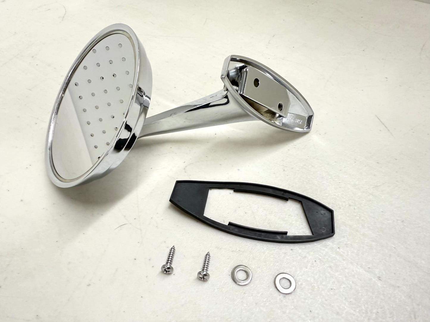 1965-66 CHEVY IMPALA BEL AIR BISCAYNE CAPRICE / FULL SIZE OUTSIDE EXTERIOR CHROME DOOR MIRROR 1PC LH Driver Side [NEW]