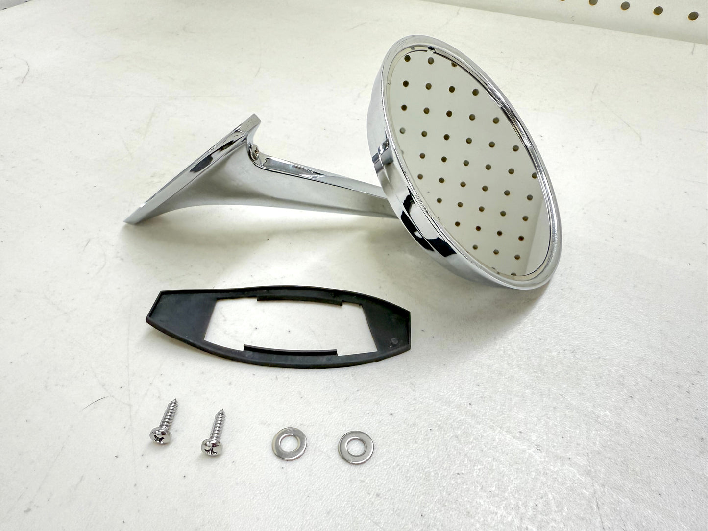 1965-66 CHEVY IMPALA BEL AIR BISCAYNE CAPRICE / FULL SIZE OUTSIDE EXTERIOR CHROME DOOR MIRROR 1PC LH Driver Side [NEW]