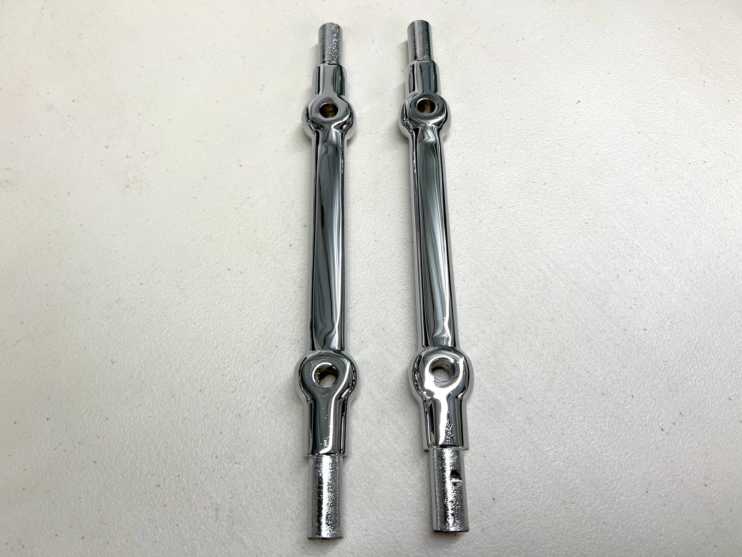 1965-1970 CHEVY IMPALA BEL AIR BISCAYNE UPPER CONTROL ARM SHAFTS 1PAIR [ORIGINAL / OEM] [CHROME FINISH]