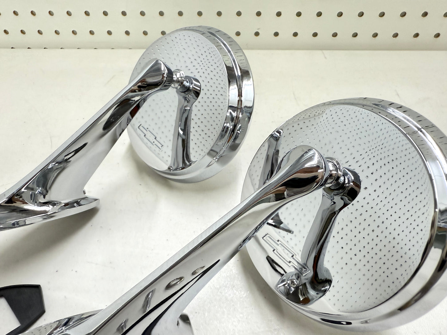 1965-66 CHEVY IMPALA BEL AIR BISCAYNE CAPRICE / FULL SIZE OUTSIDE EXTERIOR CHROME DOOR MIRROR 1SET LH and RH [NEW]