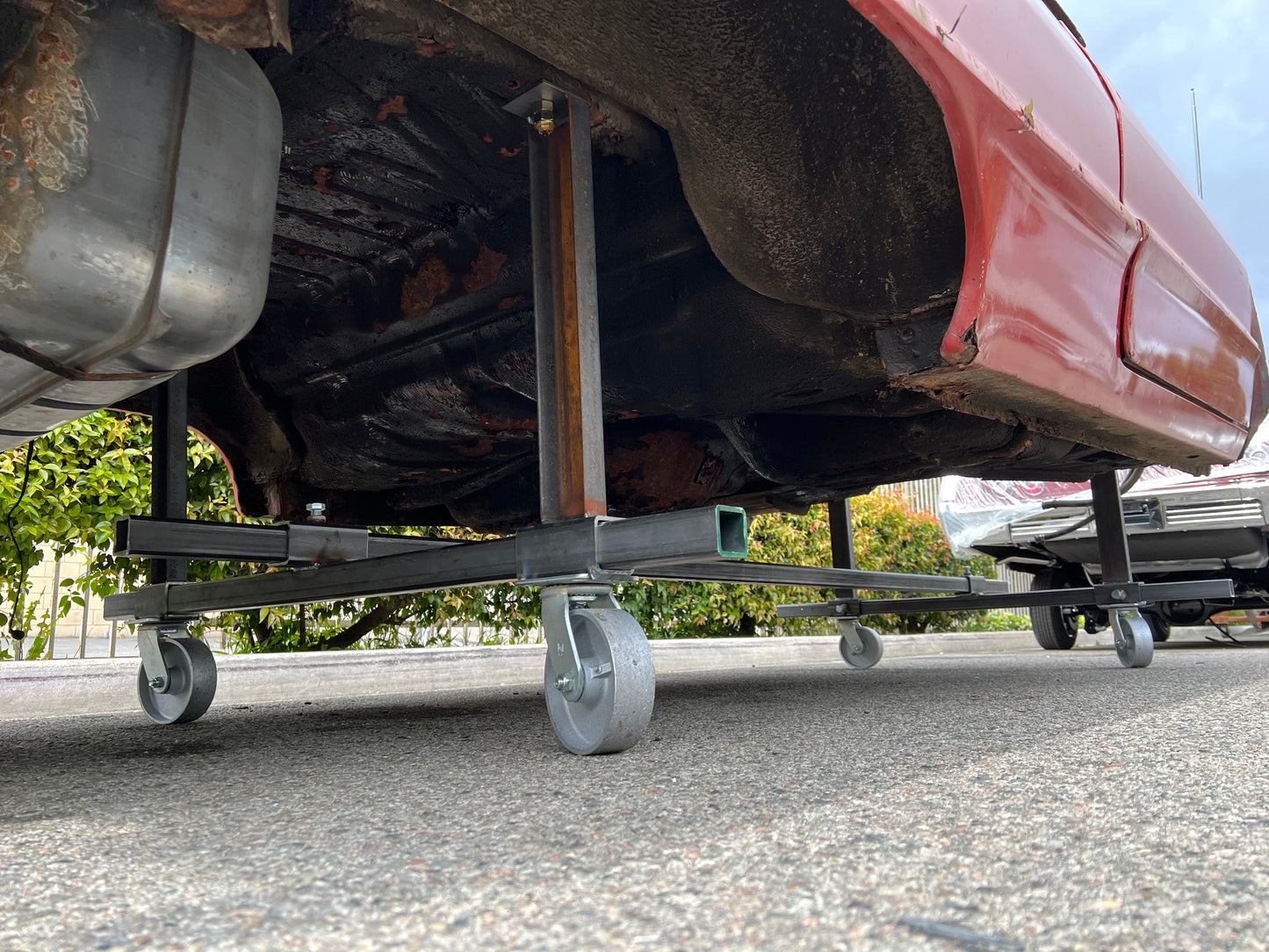 HEAVY DUTY STEEL BODY / FRAME CART (**ONLY LOCAL PICK UP**)