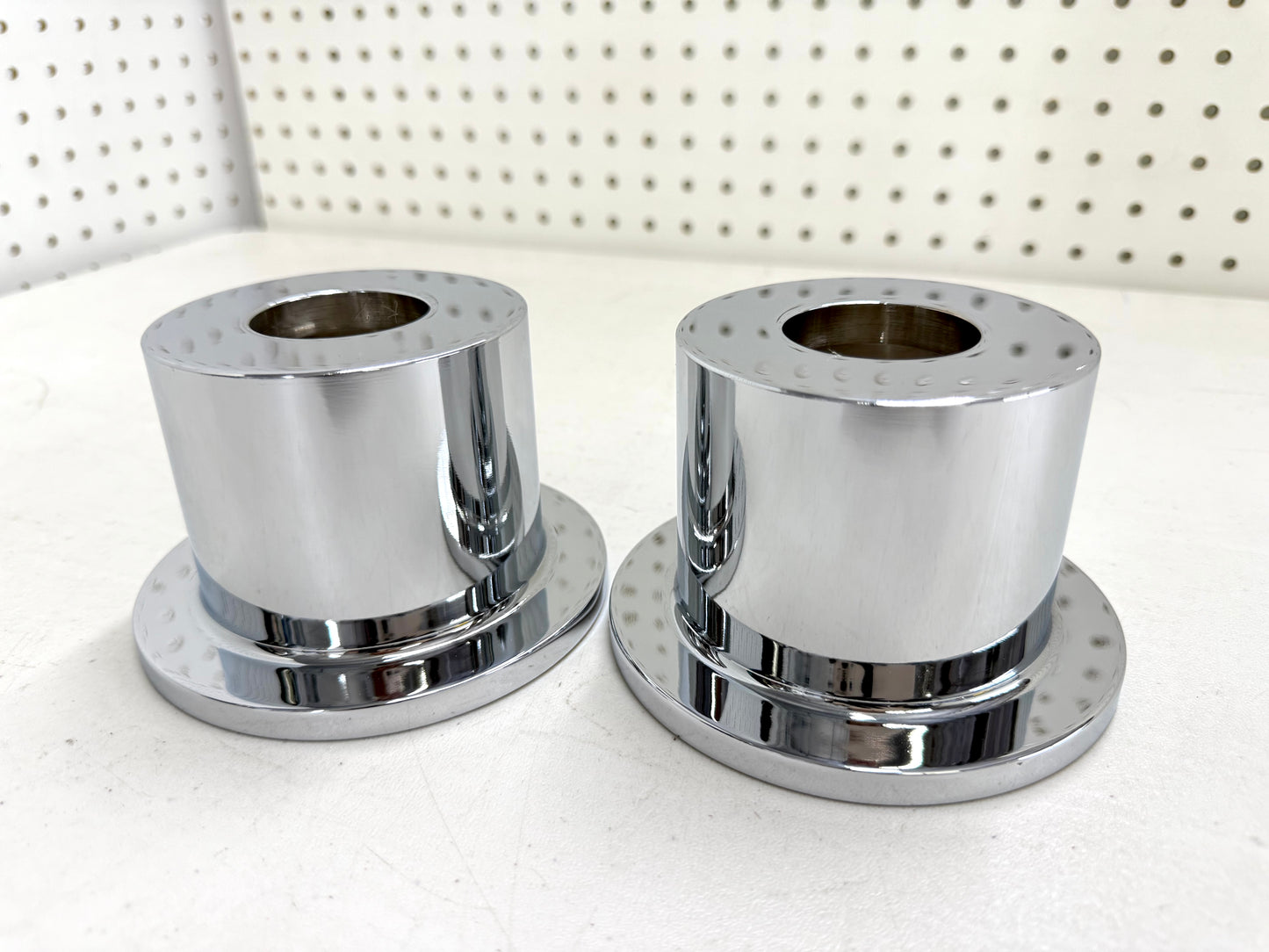SUPER DEEP REVERSE CUPS (PAIR) / CHROME FINISH [LOWRIDER HYDRAULICS]