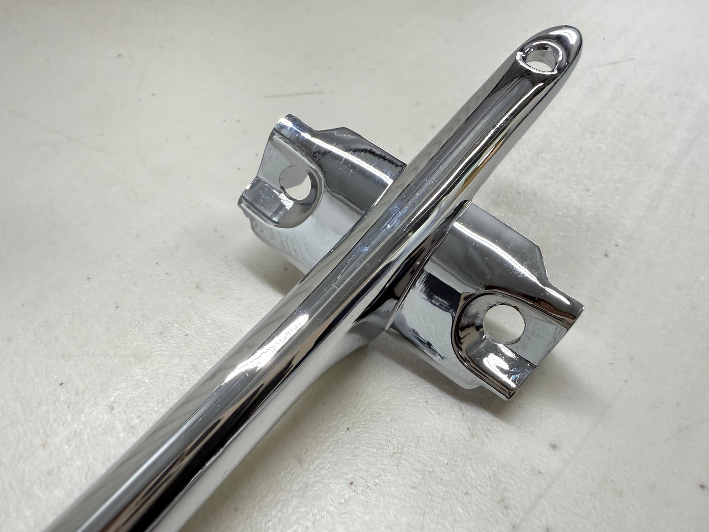 1961-1964 CHEVY FULL-SIZE / IMPALA , BEL AIR , BISCAYNE HARDTOP CHROME INTERIOR REAR VIEW MIRROR BRACKET [NEW]