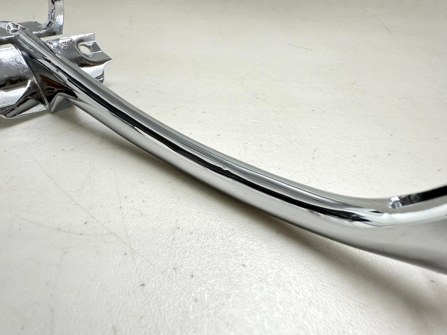 1961-1962 CHEVY IMPALA CONVERTIBLE CHROME INTERIOR REAR VIEW MIRROR BRACKET [NEW]