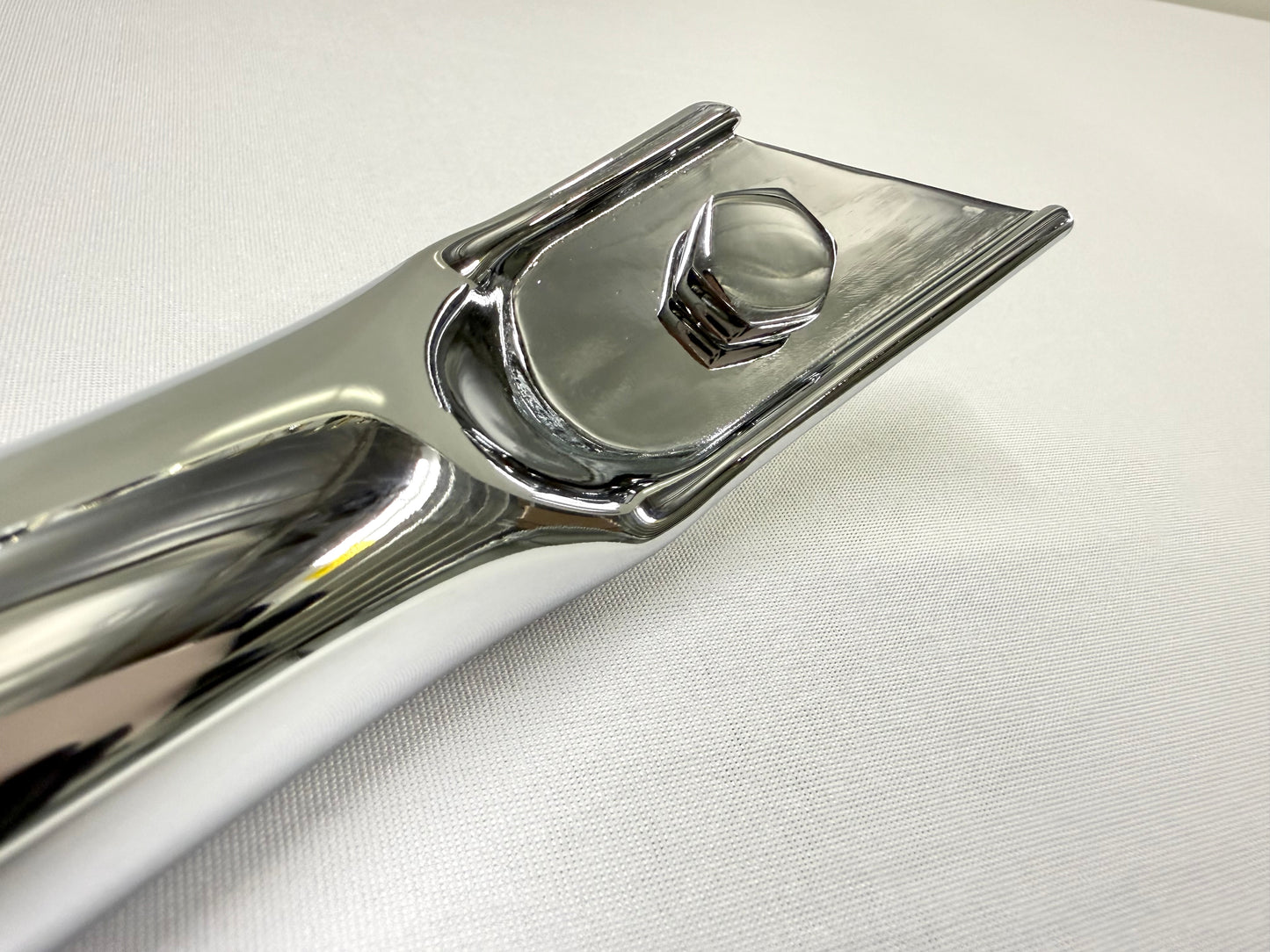 1961-64 CHEVY IMPALA BEL AIR BISCAYNE FRONT BUMPER TUBULAR BRACE HARDWARE SET / [SHOW CHROME FINISH] [NEW]