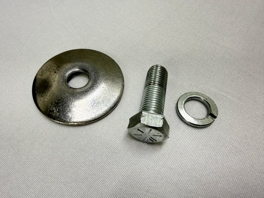 LOWER CONTROL ARM BUSHING CUP WASHERS & BOLT HARDWARE SET / 1955-1964 CHEVY GM IMPALA , FULL SIZE