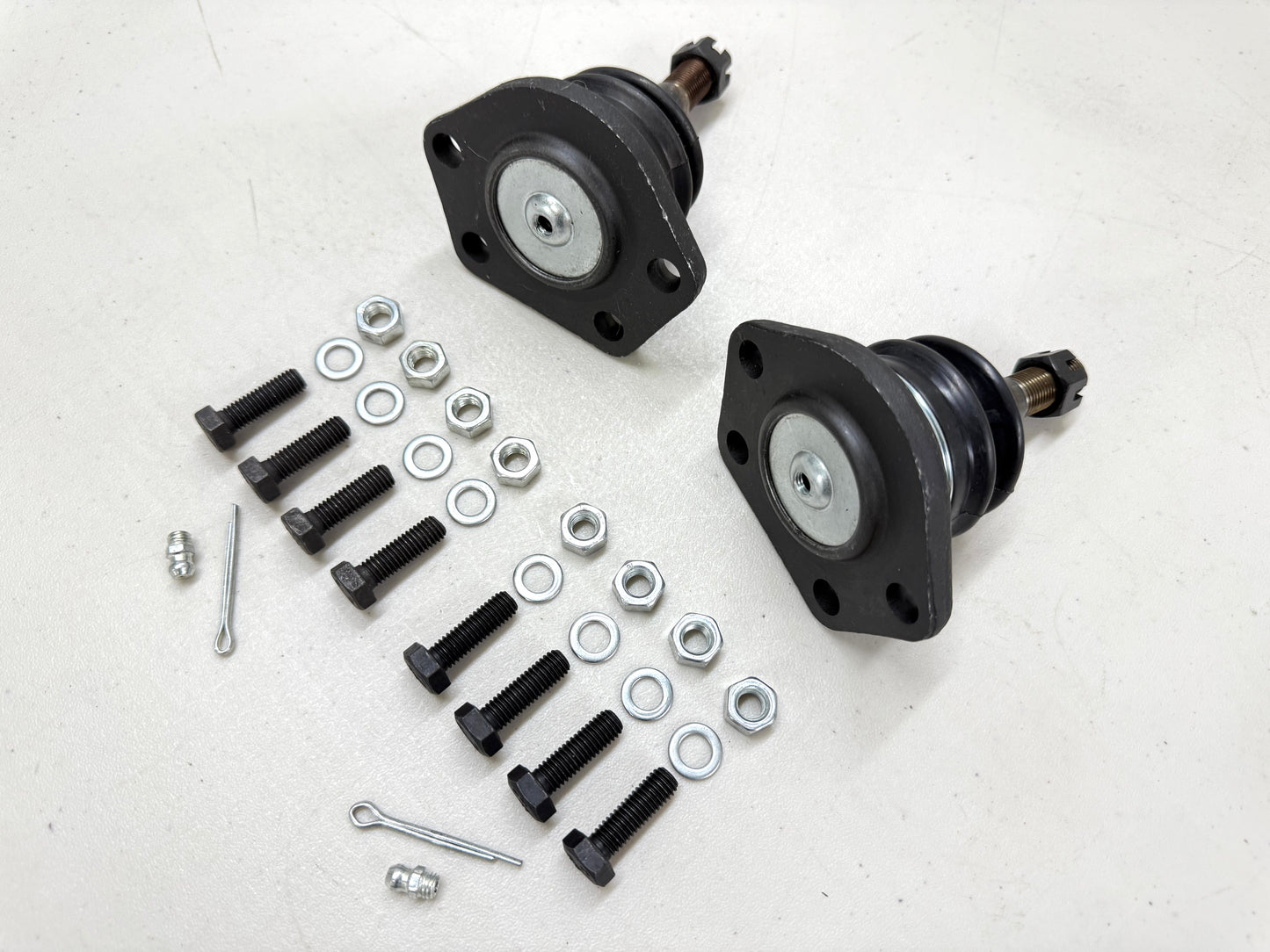 PREMIUM HEAVY DUTY UNIVERSAL OVERSIZED UPPER BALL JOINT 4HOLE (CADILLAC G-BODY LINCOLN TOWN CAR CAPRICE) PAIR
