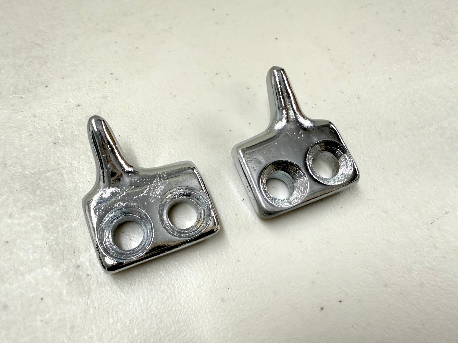 1958 1959 1960 CHEVY IMPALA PONTIAC CONVERTIBLE TOP ALIGNMENT PEGS LEFT RIGHT PAIR [NEW] / ALSO FITS 1957-60 BUICK, OLDSMOBILE, CADILLAC