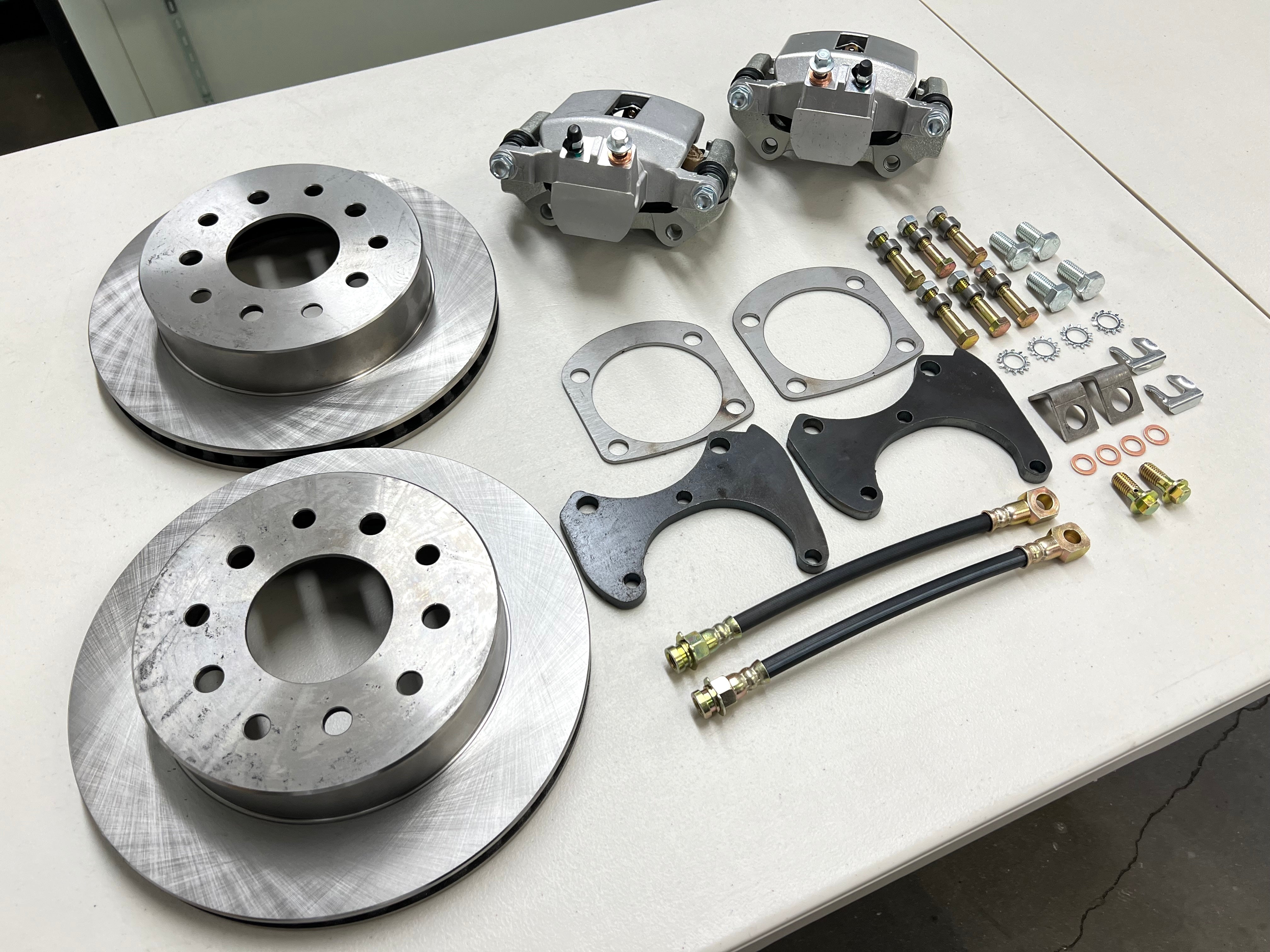 thumbnail image 2 of Gearhead Chrome Power Brake Booster Kit For Chevy Bel Air & Impala – Disc/Disc With Flat Top Master Cylinder 2 of 6