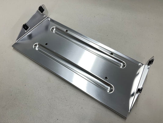 1961 CHEVROLET IMPALA , FULL-SIZE PASSENGER CAR FRONT BUMPER LICENSE PLATE FILLER PANEL [NEW]