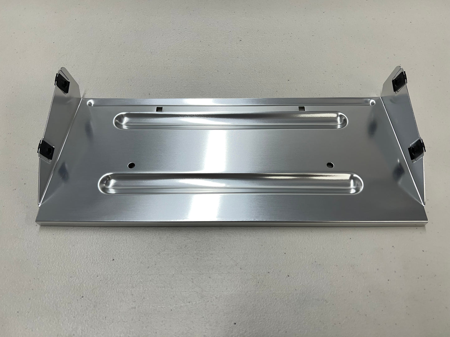 1961 CHEVROLET IMPALA , FULL-SIZE PASSENGER CAR FRONT BUMPER LICENSE PLATE FILLER PANEL [NEW]