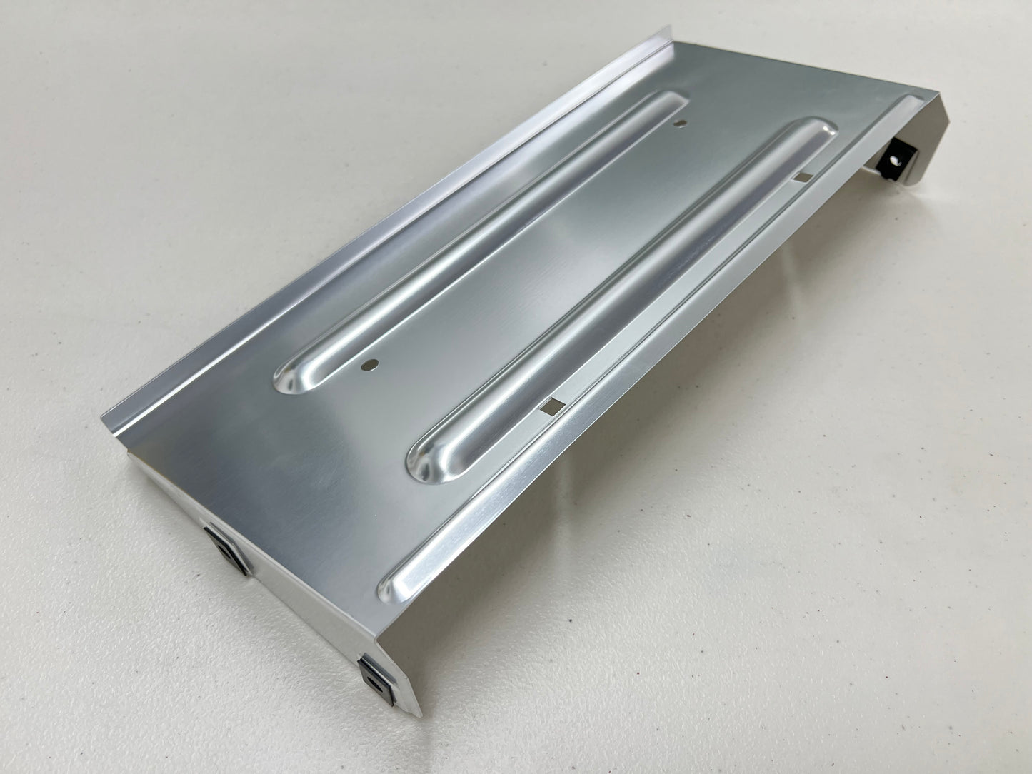 1961 CHEVROLET IMPALA , FULL-SIZE PASSENGER CAR FRONT BUMPER LICENSE PLATE FILLER PANEL [NEW]