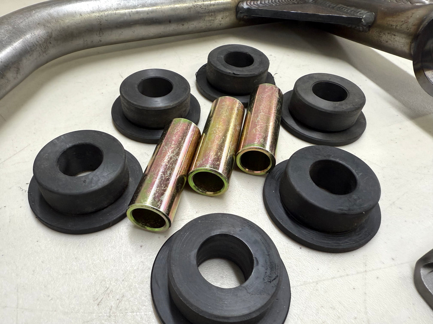 1959-1964 CHEVY IMPALA BEL AIR BISCAYNE PREMIUM HEAVY DUTY REINFORCED REAR Y BONE KIT (RAW FINISH)