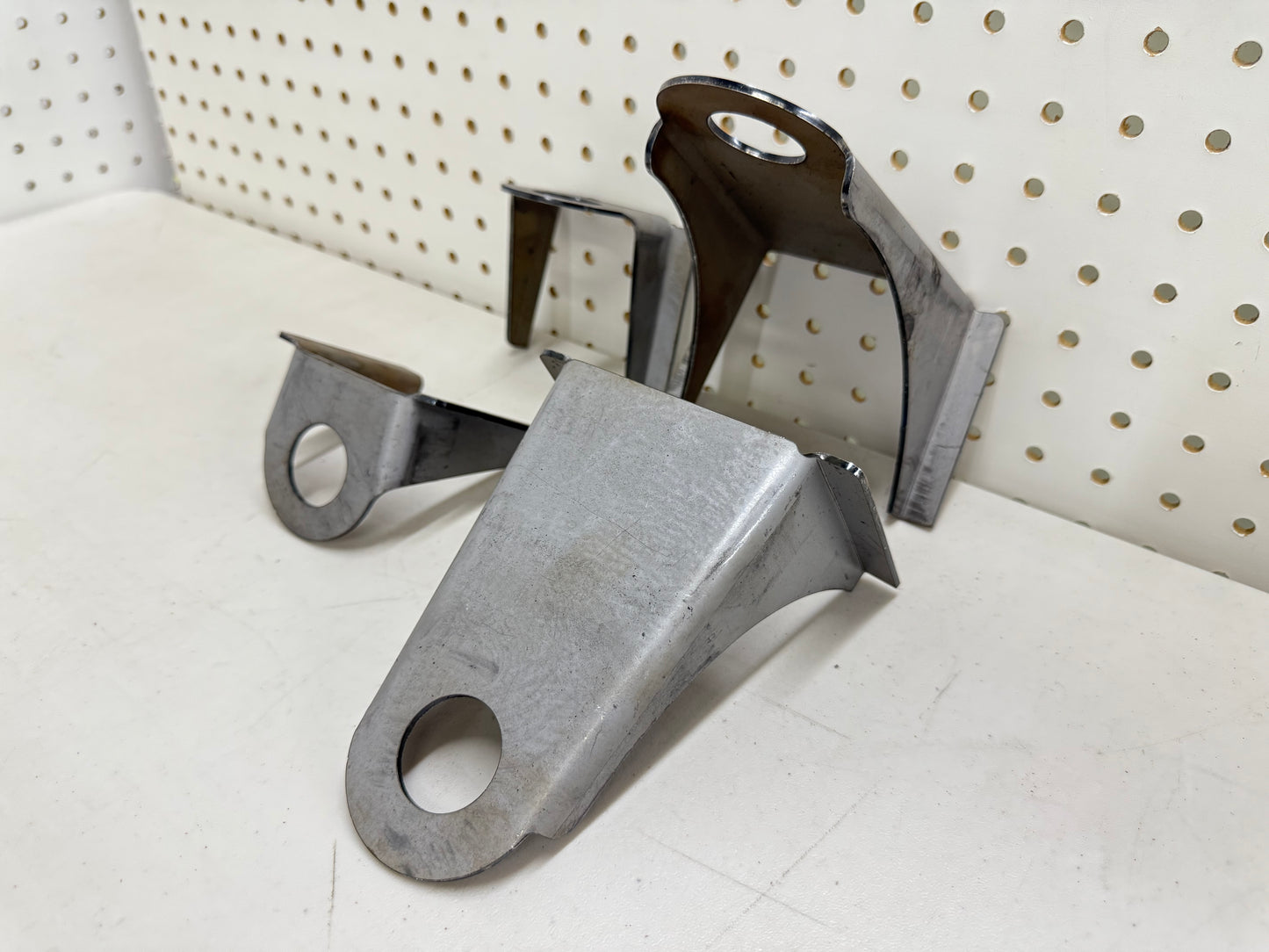 1959-1964 CHEVY IMPALA CONVERTIBLE FRAME MOUNTS SET (RAW FINISH)