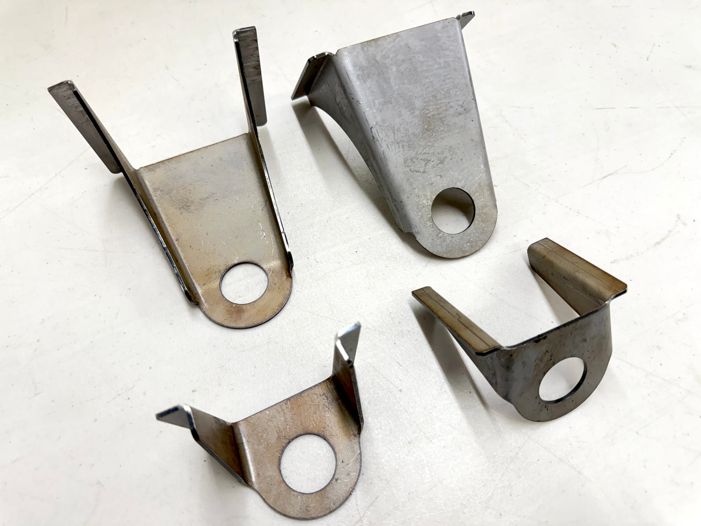 1959-1964 CHEVY IMPALA CONVERTIBLE FRAME MOUNTS SET (RAW FINISH)