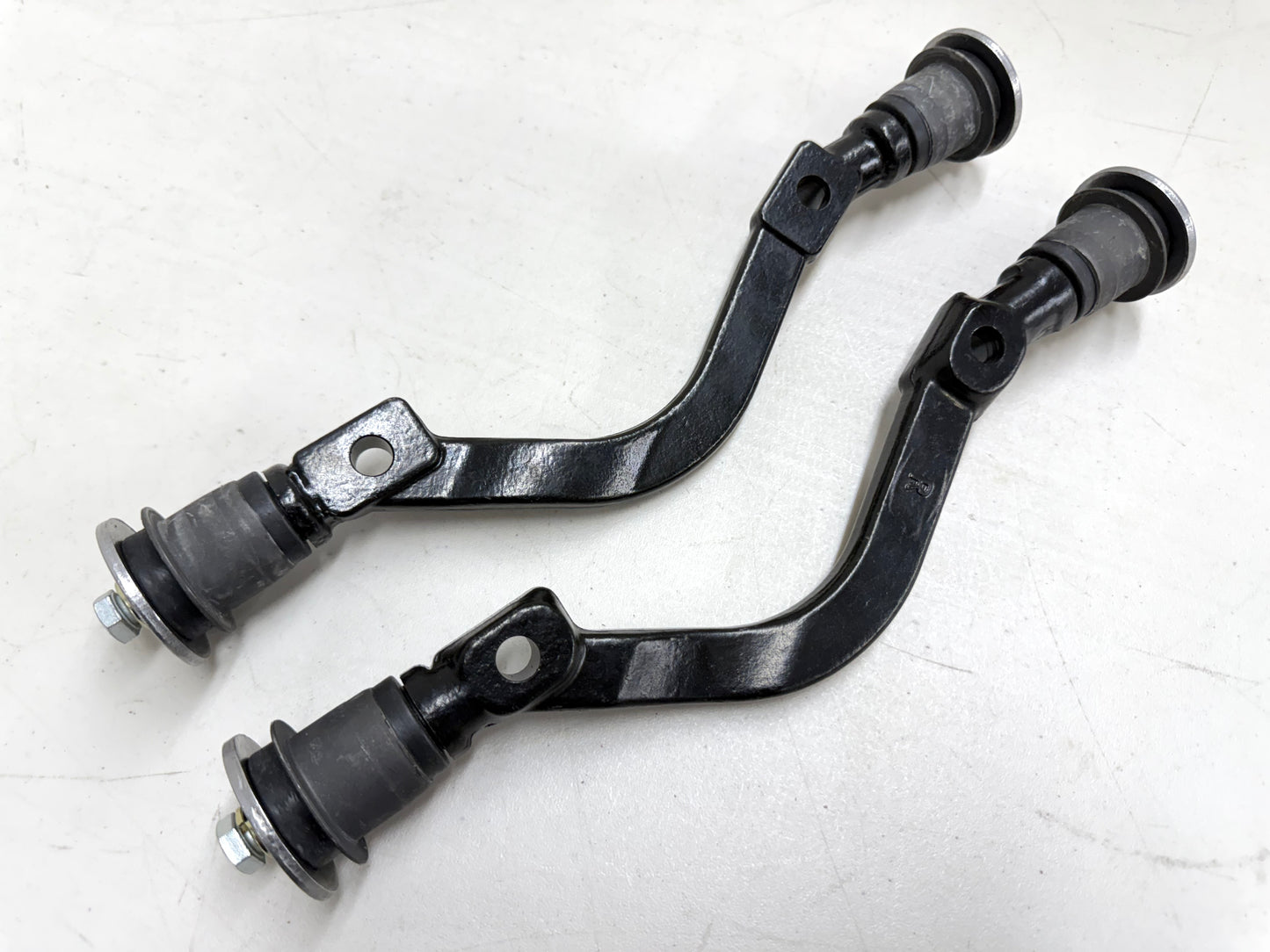 1958-1964 CHEVY CHEVROLET IMPALA , BEL AIR , BISCAYNE UPPER CONTROL A ARM SHAFTS COMPLETE SET WITH BUSHINGS 1PAIR [NEW]