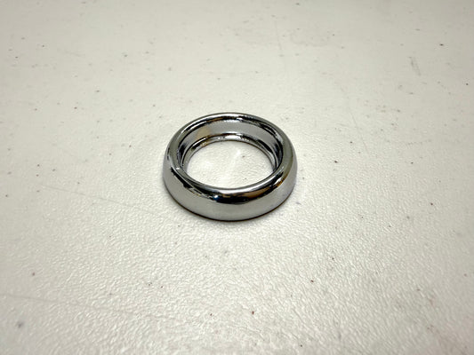 1961-1964 CHEVROLET IMPALA BEL AIR BISCAYNE , FULL-SIZE / 1961-1962 CORVETTE / 1965 IMPALA / 1966-1967 CHEVELLE DASH CIGARETTE LIGHTER BEZEL 1PC [NEW][TRIPLE CHROME FINISH]