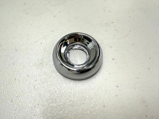 1961-1964 CHEVROLET IMPALA BEL AIR BISCAYNE , FULL-SIZE / 1958-1962 CORVETTE DASH KNOB FERRULE BEZEL 1PC [NEW][TRIPLE CHROME FINISH] (WIPER BEZEL , LIGHT BEZEL , VENT BEZEL)