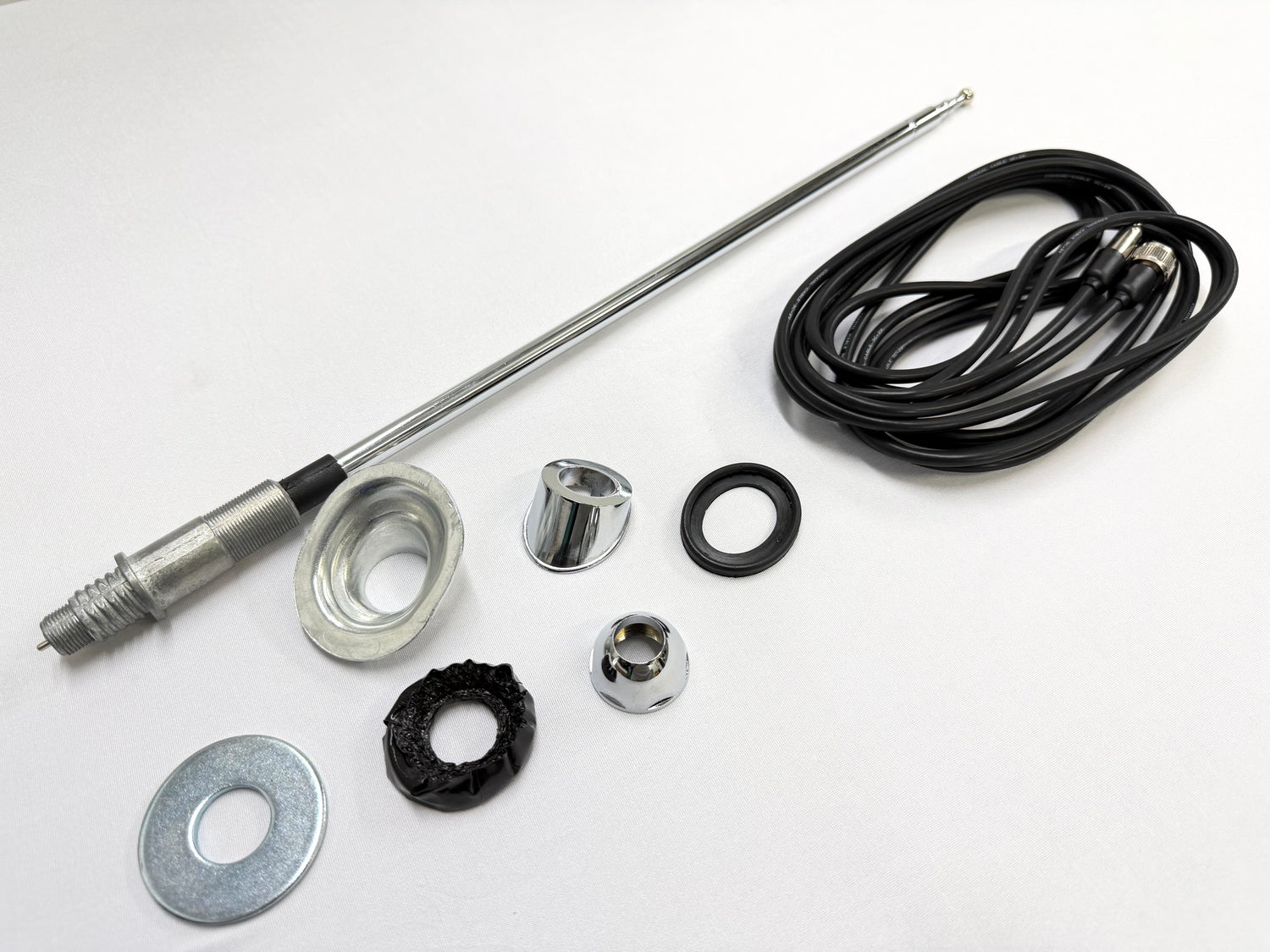 1965-1966 CHEVROLET CHEVY IMPALA REAR TELESCOPIC ANTENNA ASSEMBLY WITH CABLE 1PC RH (PASSENGER SIDE)[NEW]