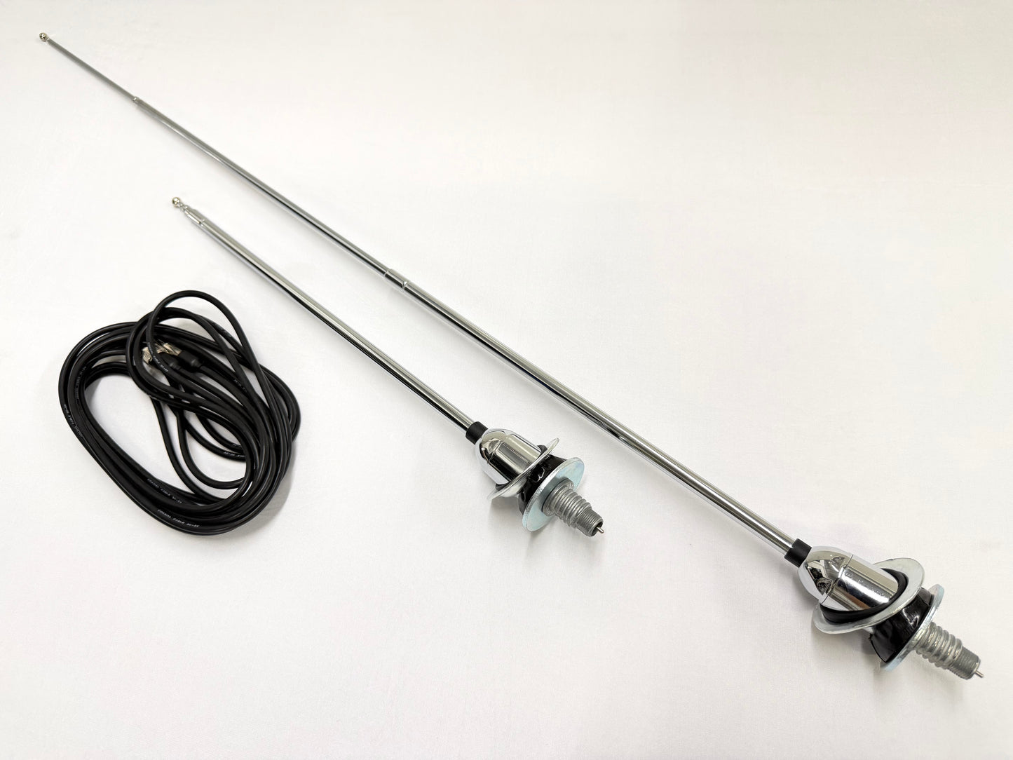 1965-1966 CHEVROLET CHEVY IMPALA REAR TELESCOPIC ANTENNA ASSEMBLY SET LH AND RH 1PAIR [NEW]