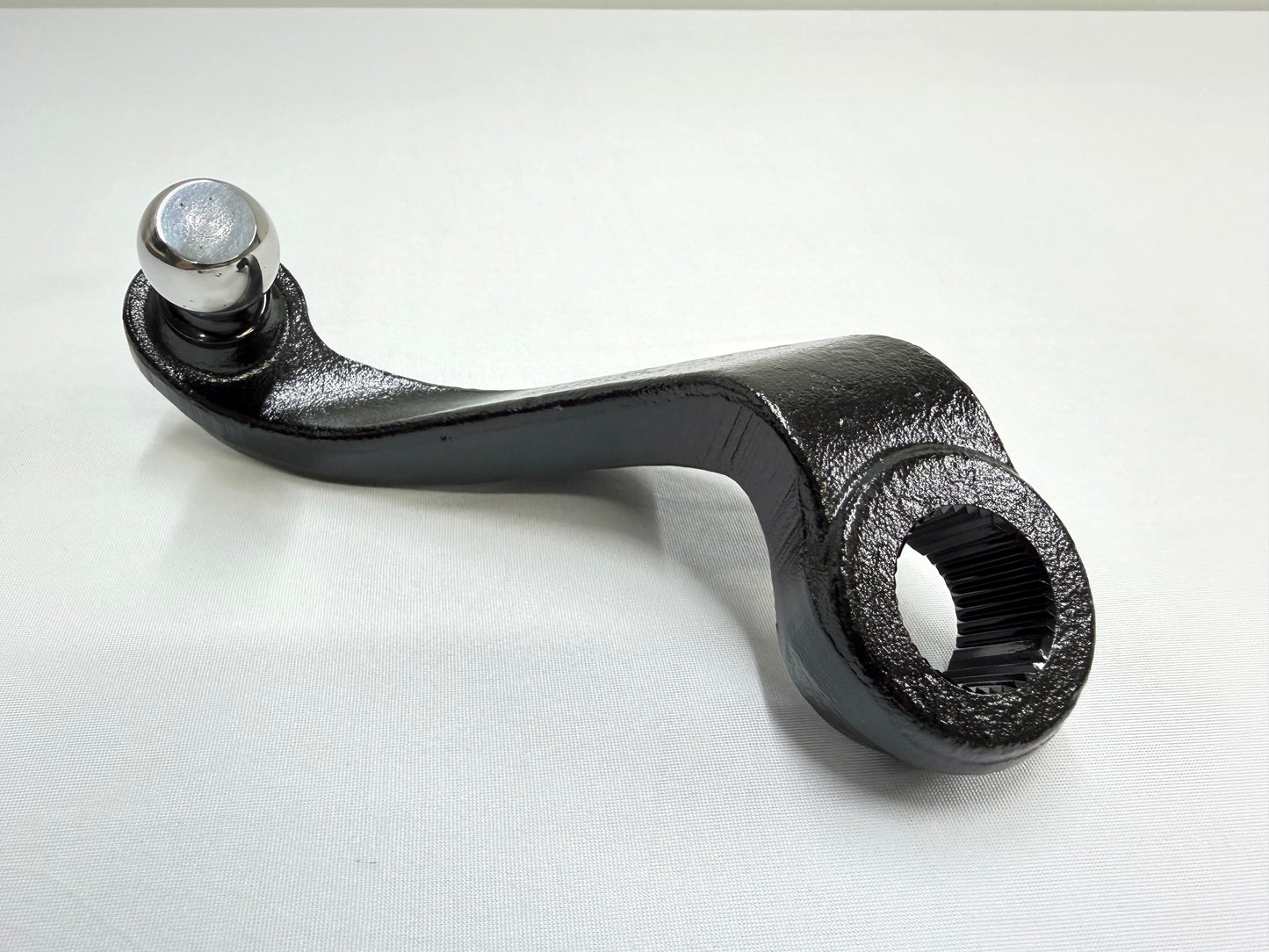 1955-57 GM CHEVY CHEVROLET BEL AIR NOMAD 210 150 TRI FIVE PITMAN ARM MANUAL STEERING / RAW FINISH