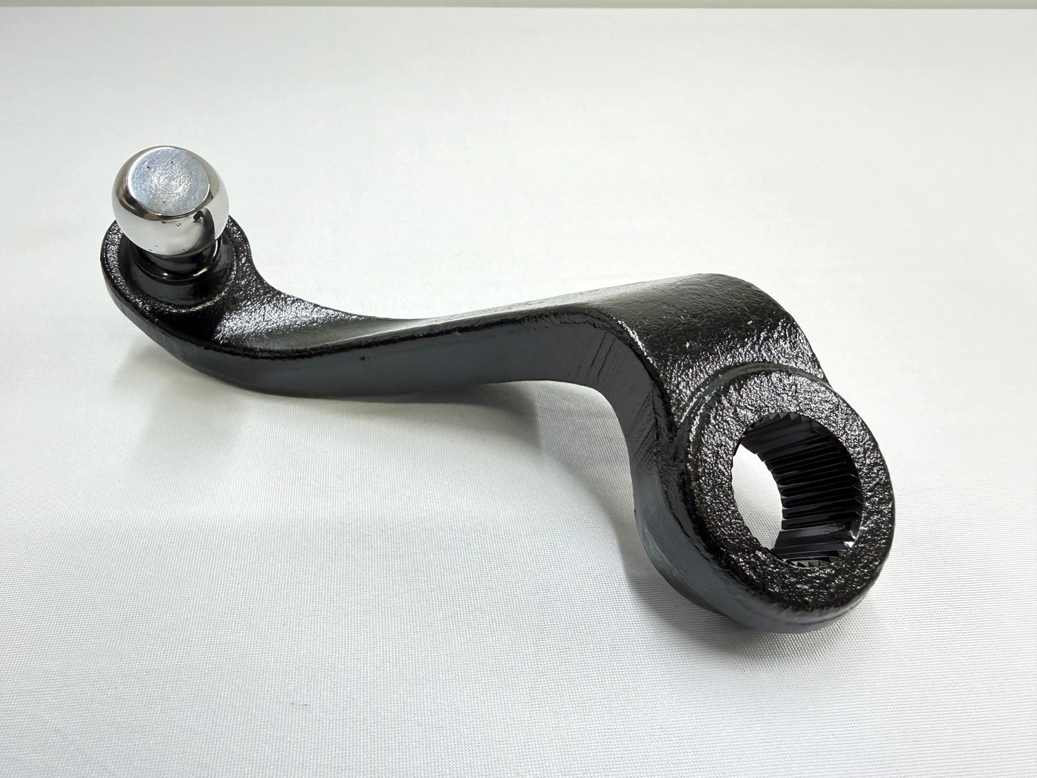 1955-57 GM CHEVY CHEVROLET BEL AIR NOMAD 210 150 TRI FIVE PITMAN ARM MANUAL STEERING / RAW FINISH
