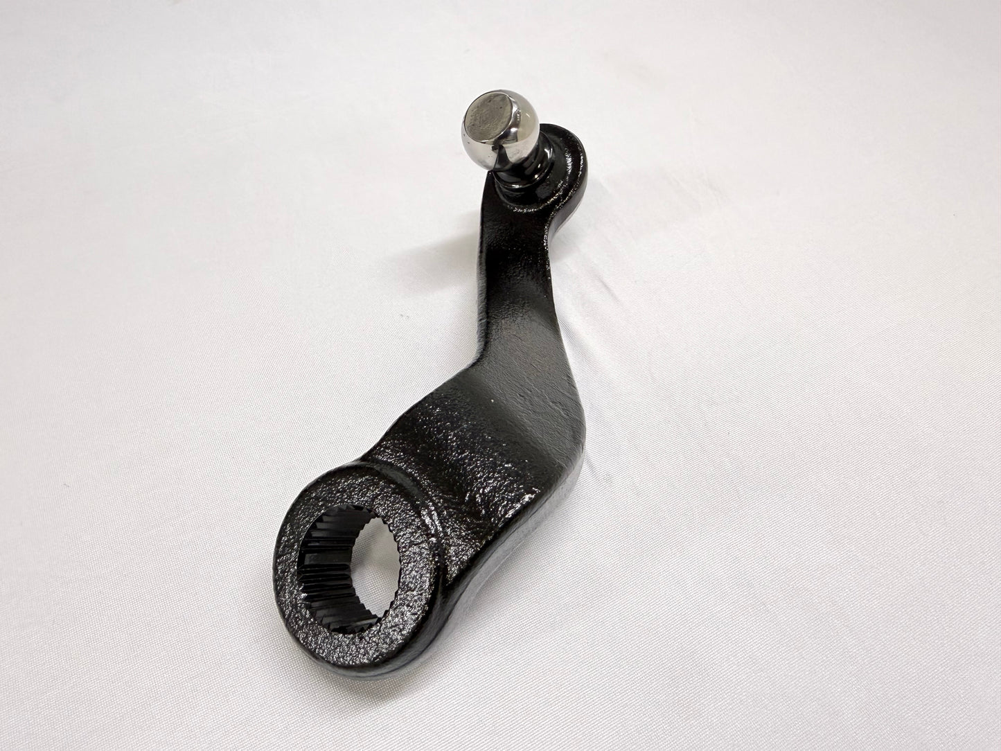 1955-57 GM CHEVY CHEVROLET BEL AIR NOMAD 210 150 TRI FIVE PITMAN ARM MANUAL STEERING / RAW FINISH