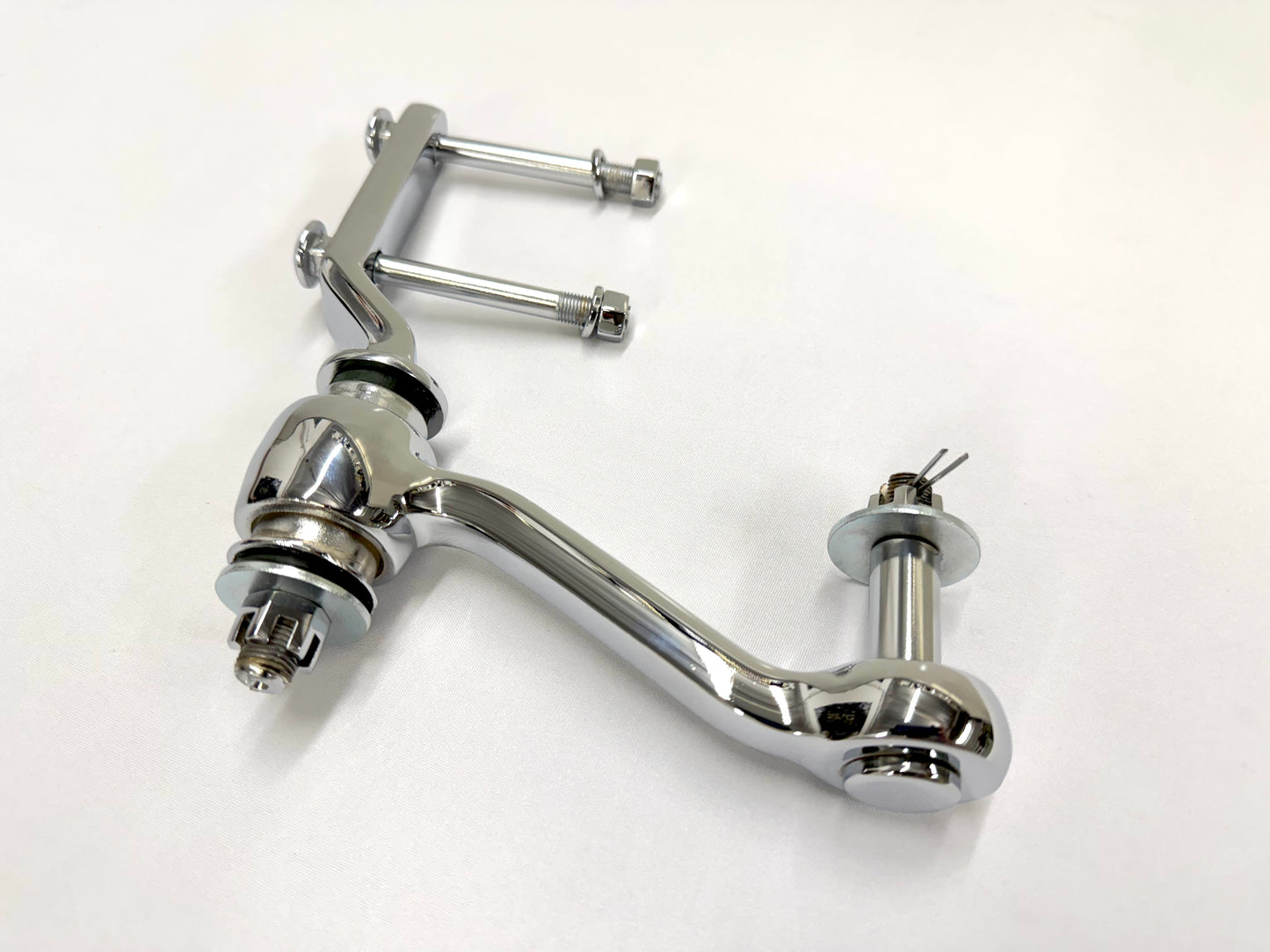 1955-57 GM CHEVY CHEVROLET BEL AIR NOMAD 210 150 TRI FIVE IDLER ARM / TRIPLE CHROME FINISH