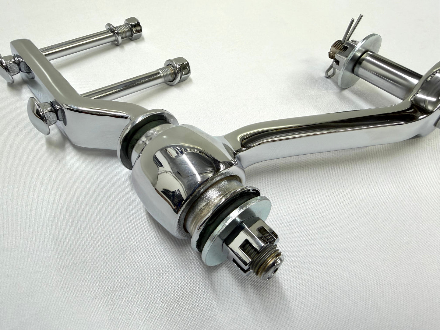 1955-57 GM CHEVY CHEVROLET BEL AIR NOMAD 210 150 TRI FIVE IDLER ARM / TRIPLE CHROME FINISH