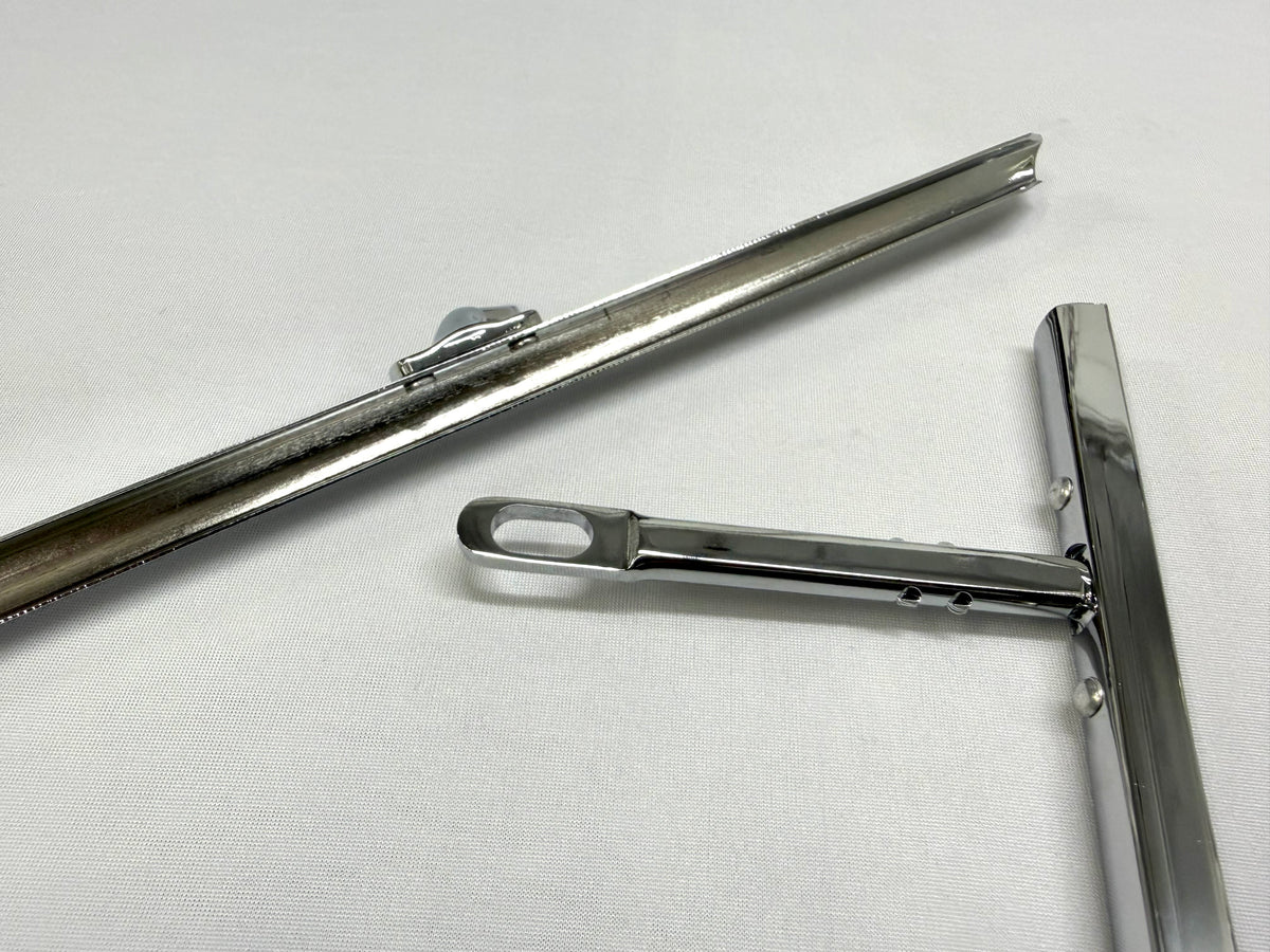 1963-1964 CHEVROLET CHEVY IMPALA 2 DOOR HARDTOP OR CONVERTIBLE DOOR VENT WINDOW FRAMES 1PAIR [NEW]