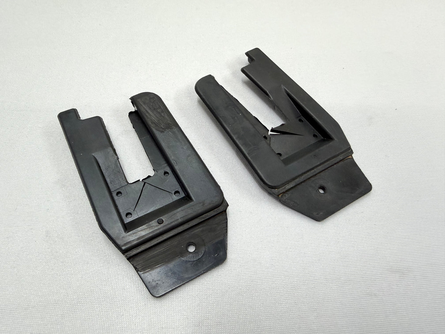 1961-1964 CHEVY IMPALA / 1962-1964 BEL AIR HARDTOP DOOR U JAMB QUARTER WINDOW SEALS RUBBERS WEATHERSTRIP 1PAIR [NEW]
