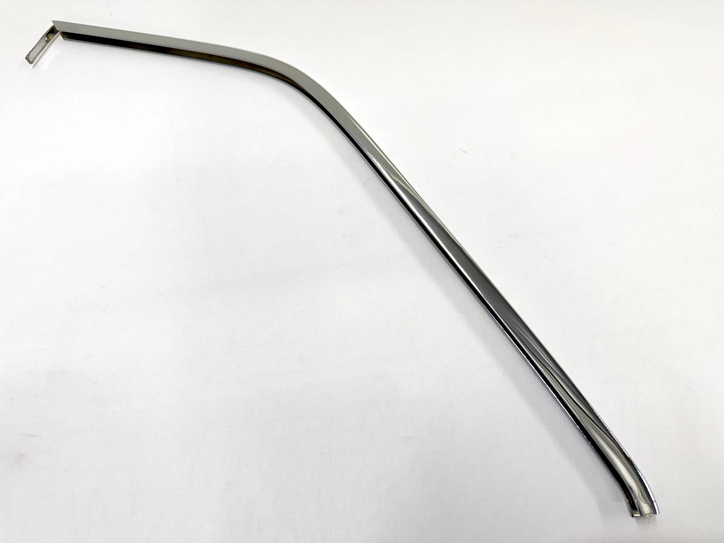1962-1964 CHEVY IMPALA BUICK PONTIAC OLDSMOBILE B-BODY 2 DOOR HARDTOP UPPER QUARTER WINDOW FRAME LH or RH 1pc [NEW] / IMPORT CHROME