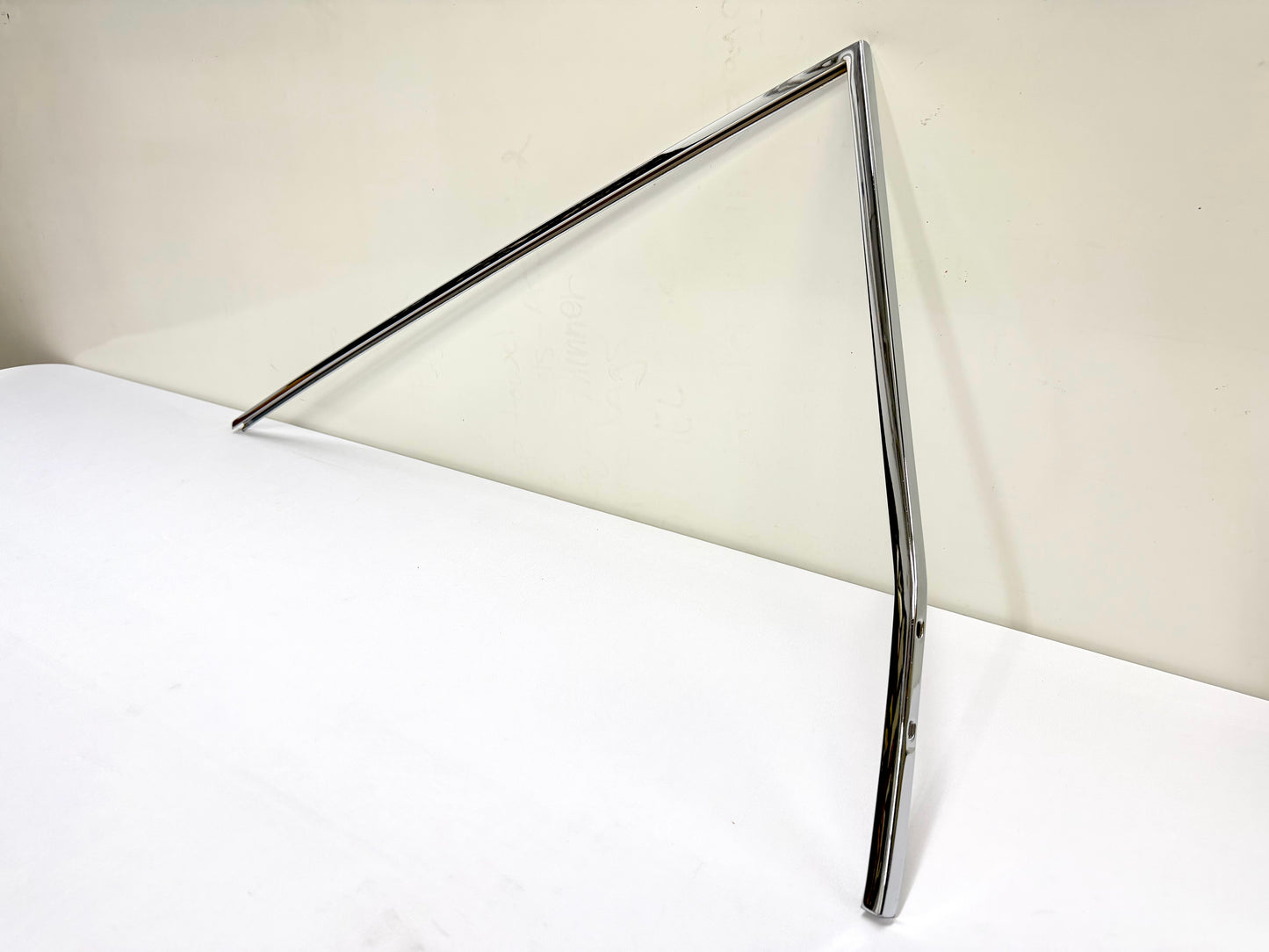 1962-1964 CHEVY IMPALA BUICK PONTIAC OLDSMOBILE B-BODY DOOR WINDOW FRAME RH PASSENGER SIDE [NEW] / IMPORT CHROME