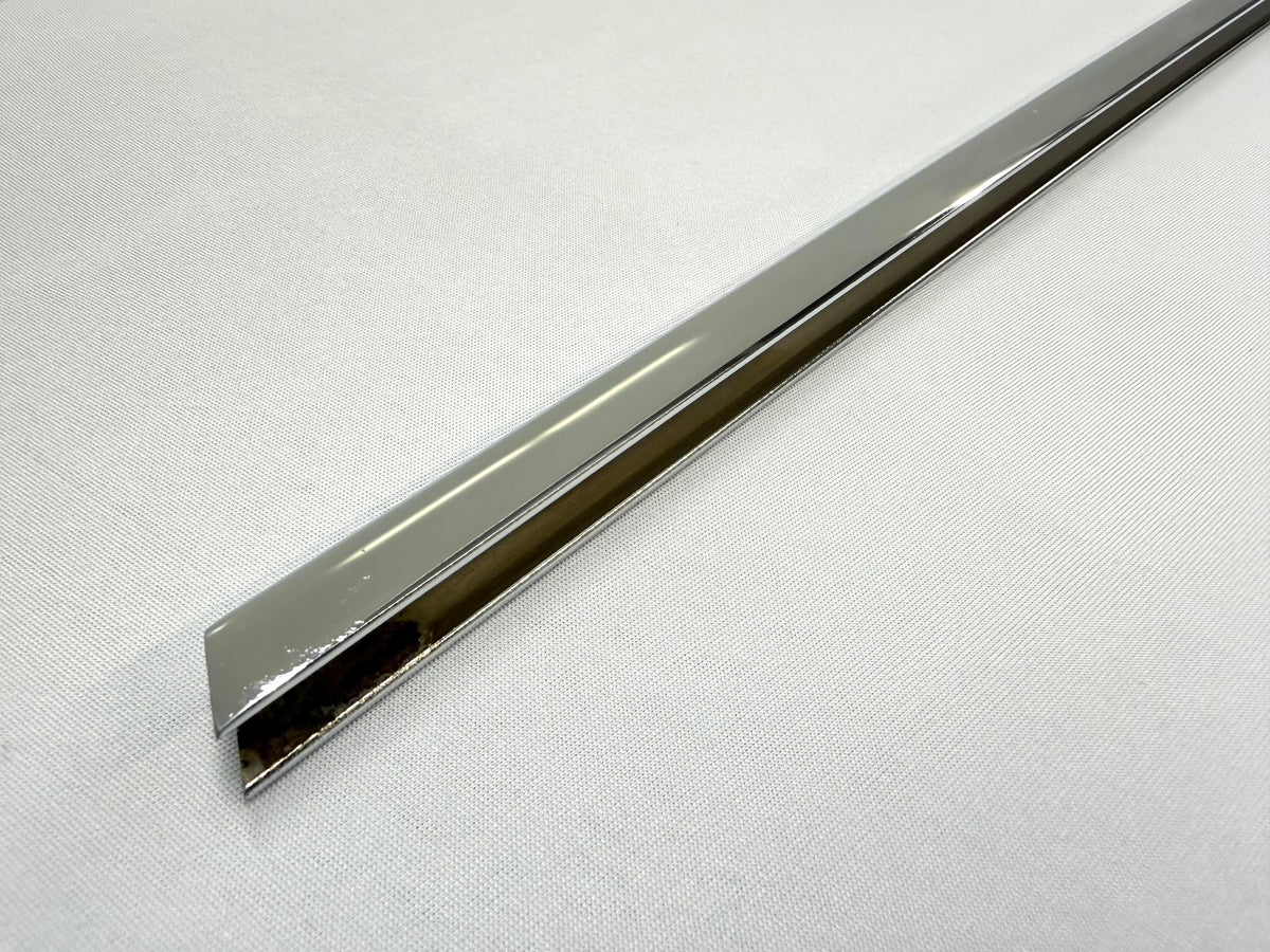1962-1964 CHEVY IMPALA BUICK PONTIAC OLDSMOBILE B-BODY DOOR WINDOW FRAME LH DRIVER SIDE [NEW] / IMPORT CHROME
