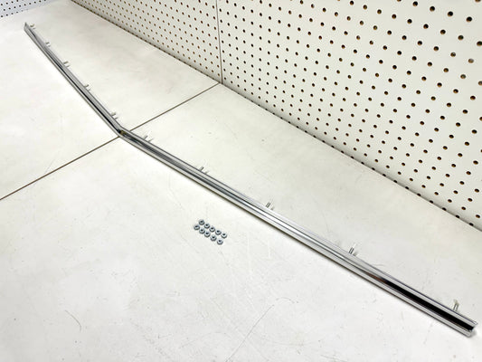 1960 CHEVY IMPALA BEL AIR BISCAYNE EL CAMINO / FULL SIZE HOOD LIP MOLDING [NEW]