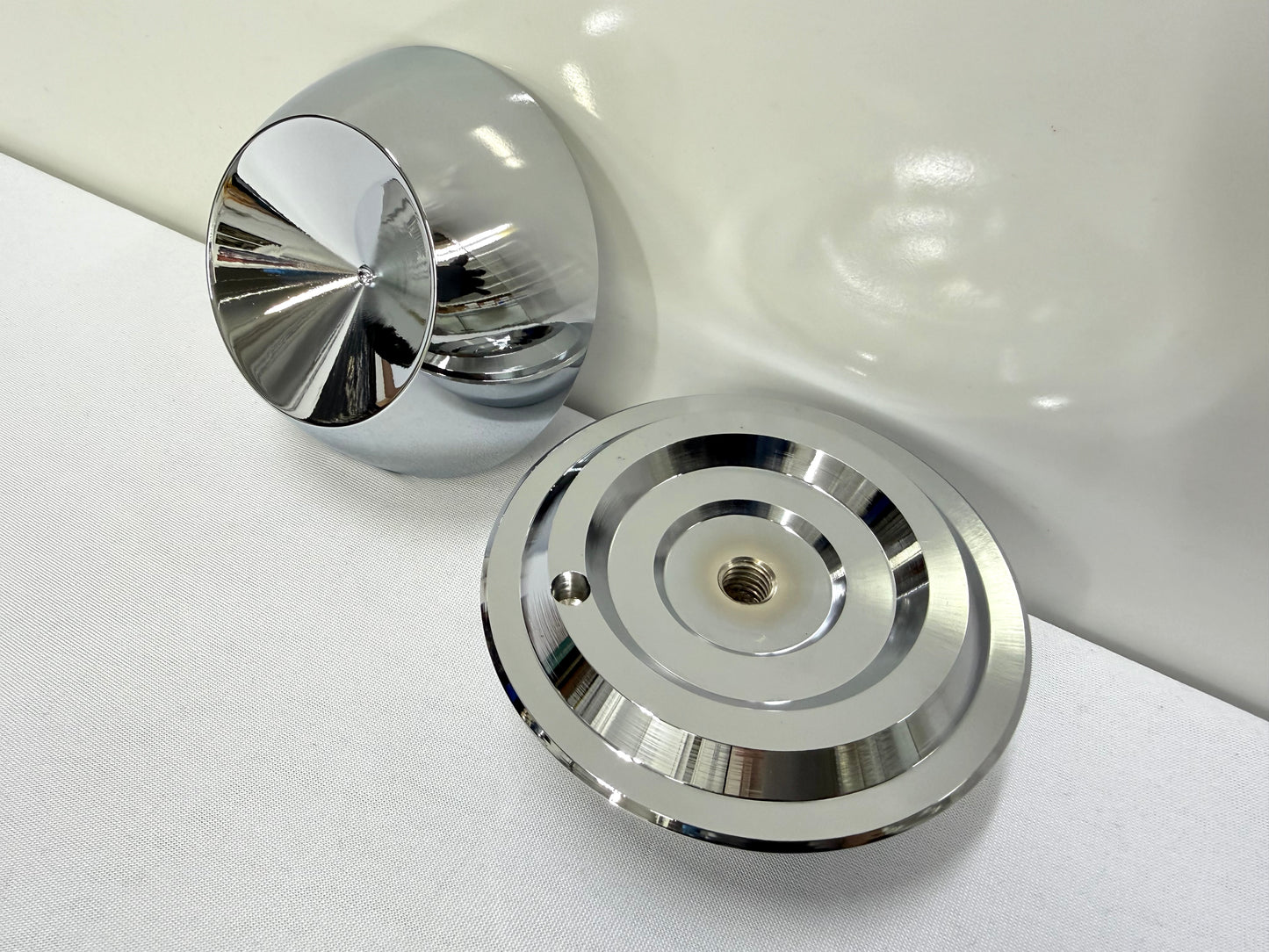 1963 CHEVY IMPALA BEL AIR BISCAYNE FRONT BUMPER GRILLE GUARD BILLET BULLETS 1PAIR / IMPORT CHROME [NEW] (Copy)