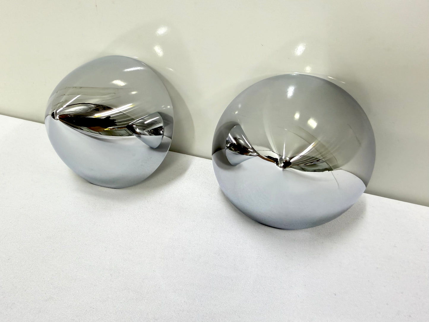 1961 CHEVY IMPALA BEL AIR BISCAYNE FRONT BUMPER GRILLE GUARD BILLET BULLETS 1PAIR / IMPORT CHROME [NEW]